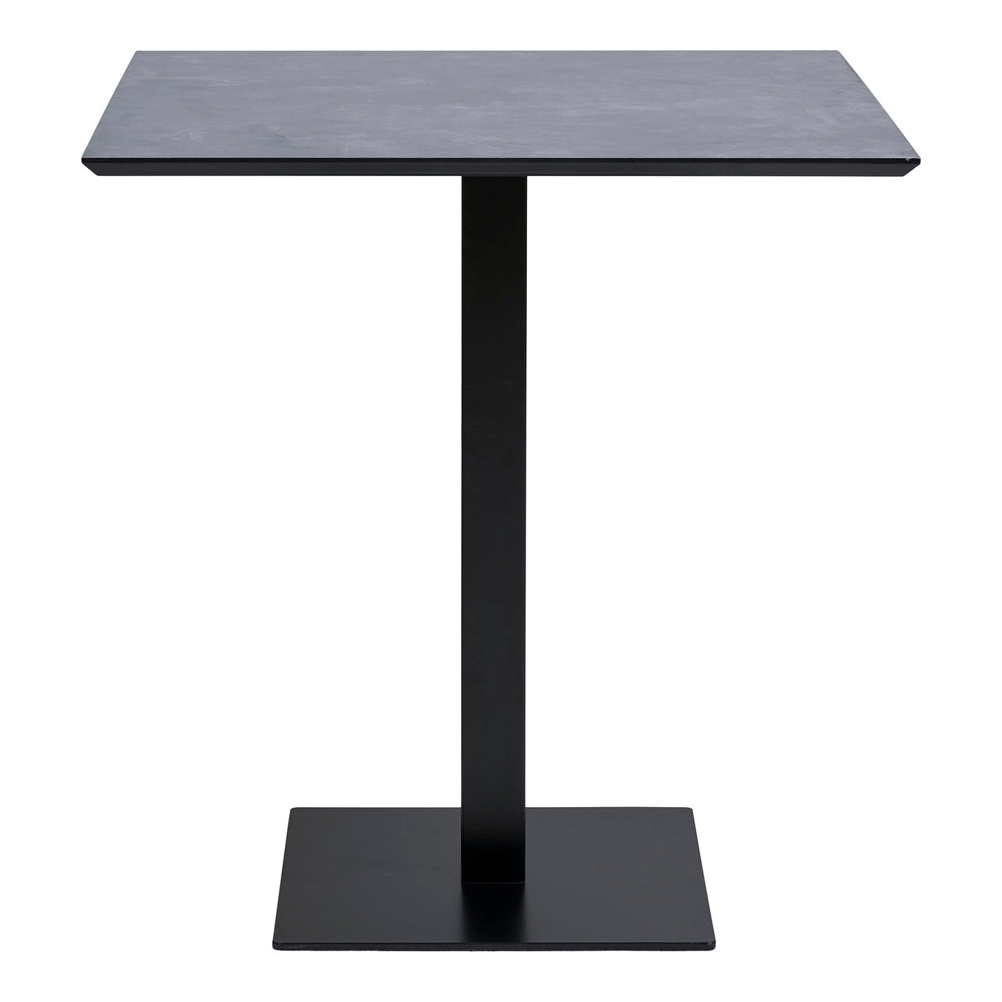 Fano Cafebord - Cafebord, Melamin, Mørk Stenlook, Metal Base 70X70X75 Cm ⎮ 5713917033287 ⎮ 2250002