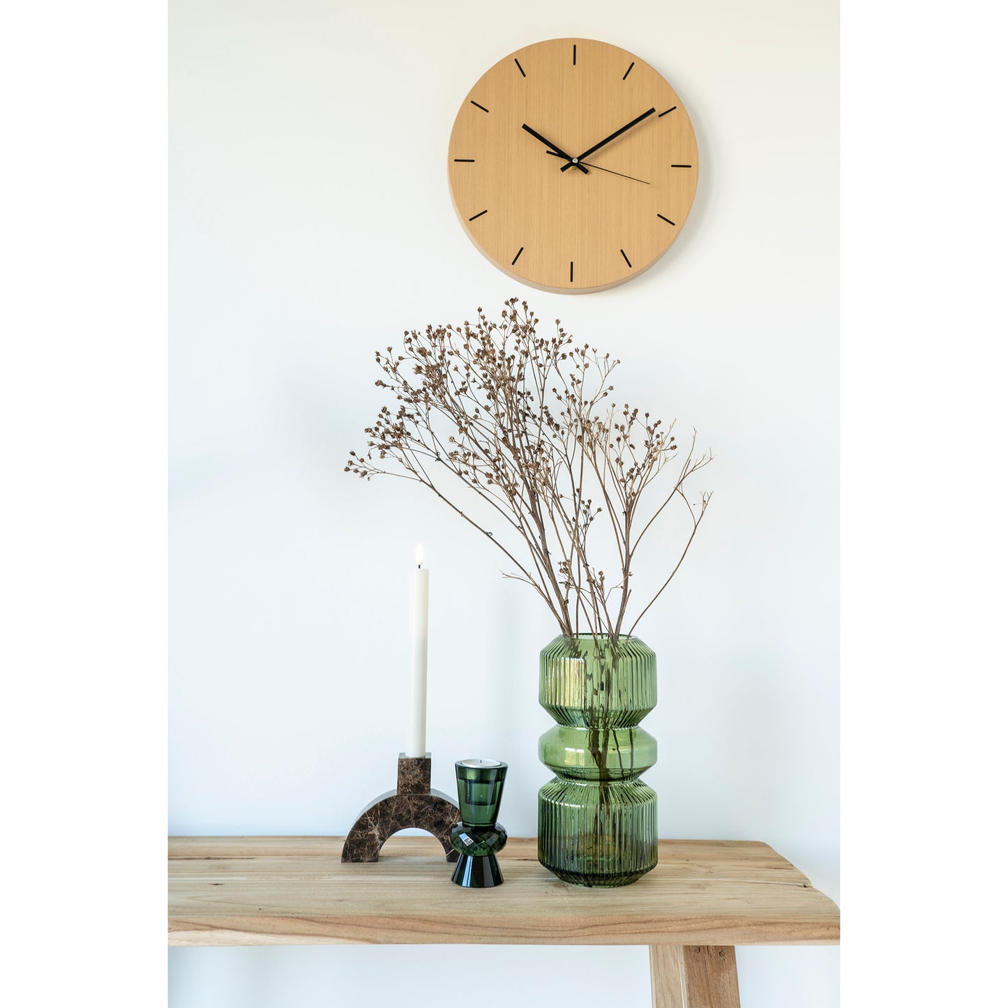 Girona Konsolbord - Konsolbord, Teak, Natur, 90X30X80 Cm ⎮ 5713917015474 ⎮ 2301090