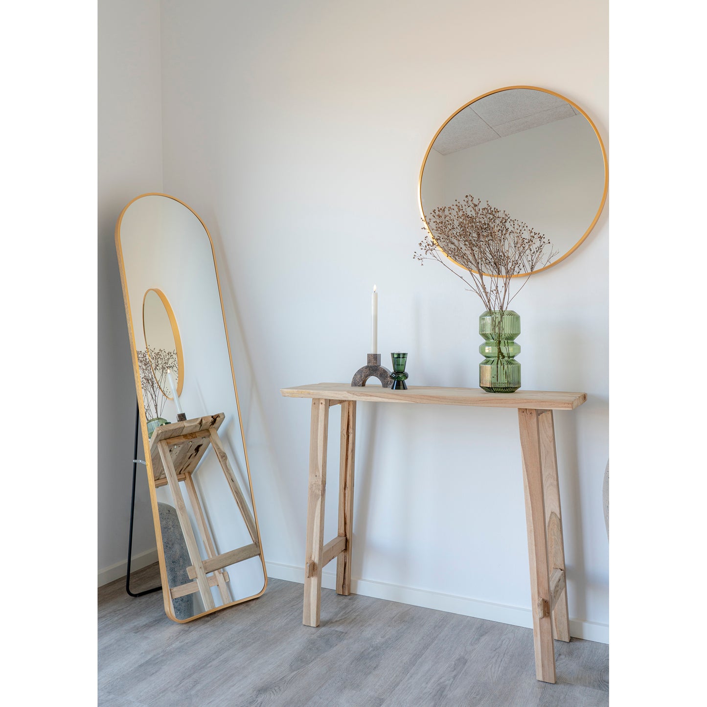 Girona Konsolbord - Konsolbord, Teak, Natur 90X30X80 Cm ⎮ 5713917015474 ⎮ 2301090