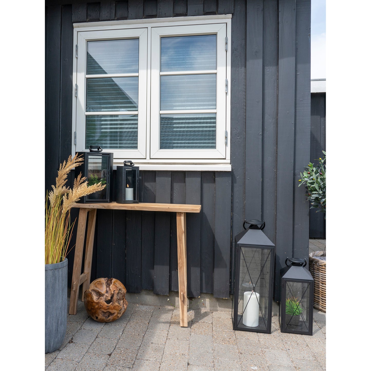 Girona Konsolbord - Konsolbord, Teak, Natur 90X30X80 Cm ⎮ 5713917015474 ⎮ 2301090