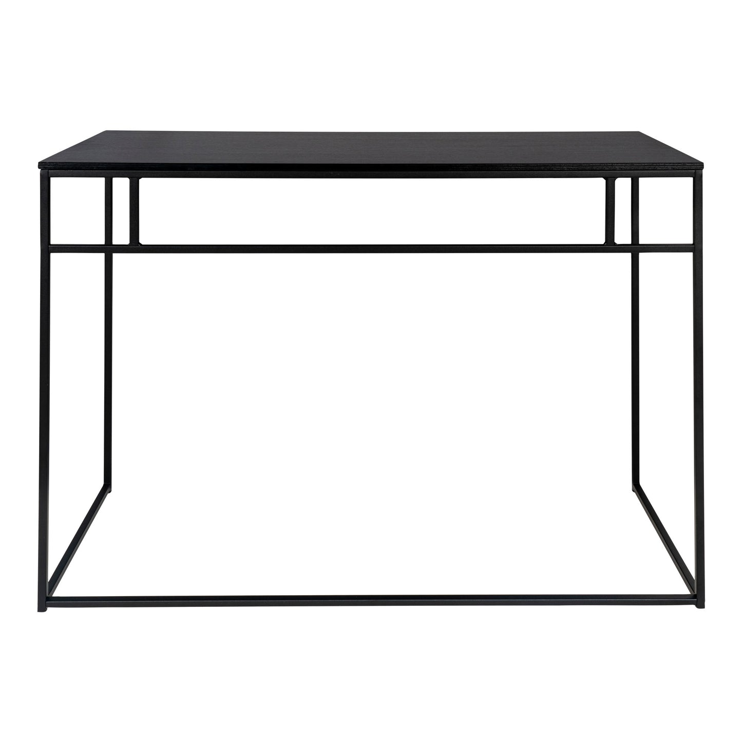 Vita Skrivebord - Skrivebord, Sort Med Sort Stel 100X45X75 Cm ⎮ 5713917005604 ⎮ 2402050