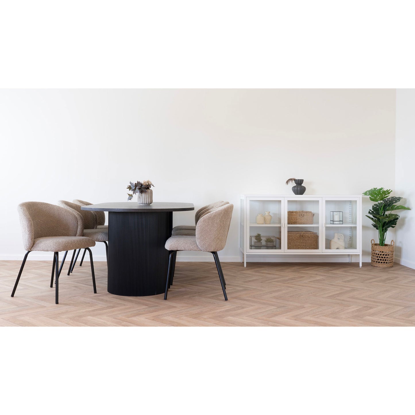 Boavista Spisebord - Spisebord, Mørkebrunt 100X210X75 Cm ⎮ 5713917024346 ⎮ 2601010