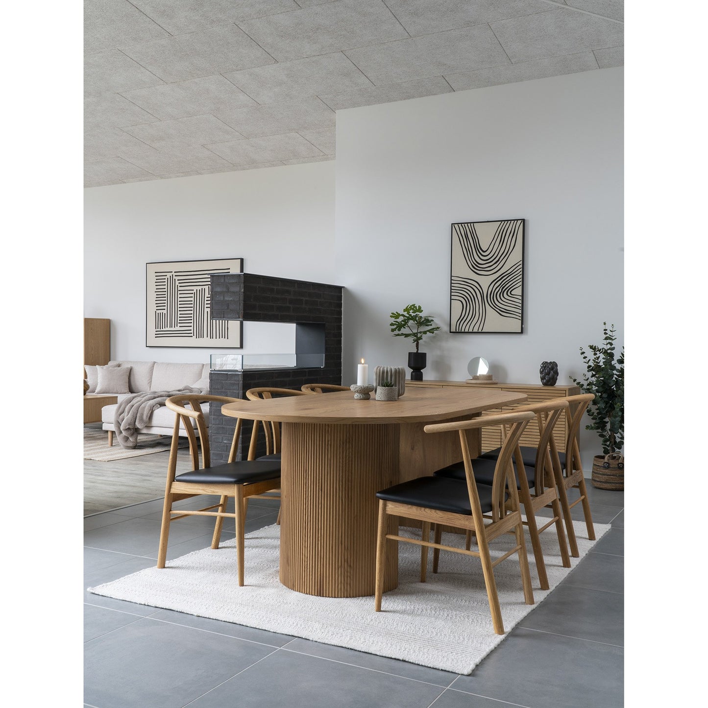 Boavista Spisebord - Spisebord, Natur 100X210X75 Cm ⎮ 5713917030156 ⎮ 2601011