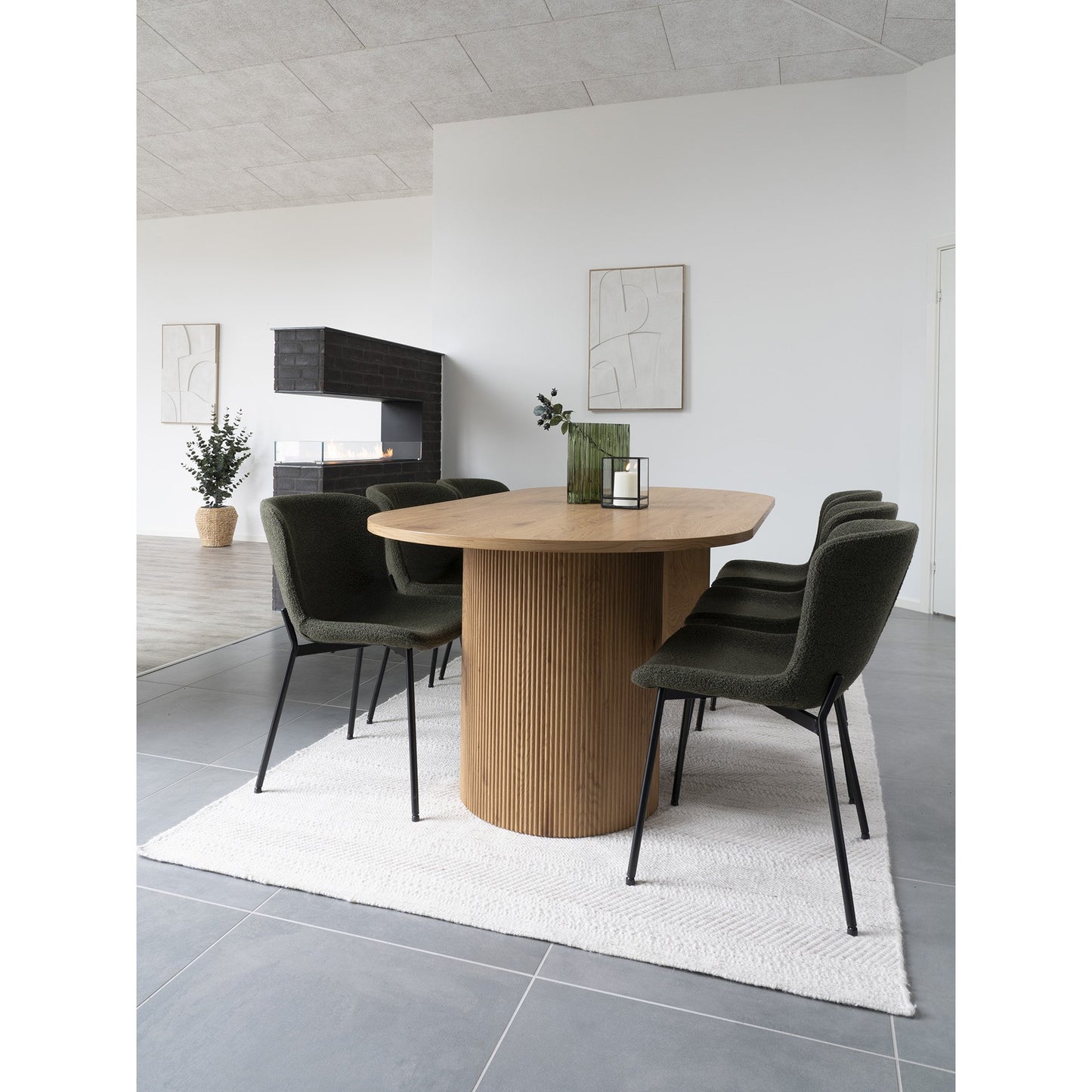 Boavista Spisebord - Spisebord, Natur 100X210X75 Cm ⎮ 5713917030156 ⎮ 2601011