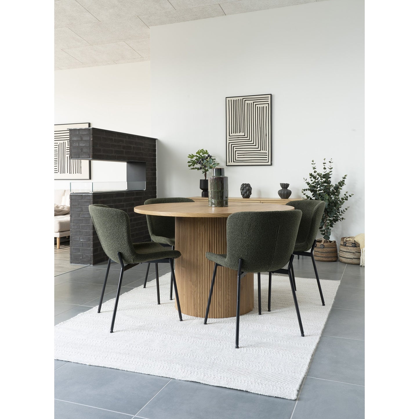Boavista Spisebord - Spisebord, Natur Ø120X75 Cm ⎮ 5713917030187 ⎮ 2601021