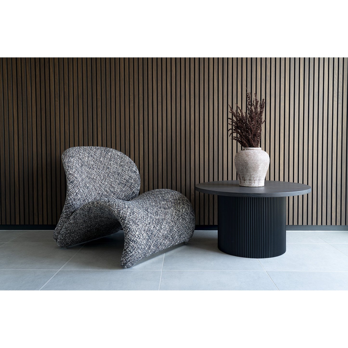 Boavista Sofabord - Sofabord, Mørkebrun Ø80X45 Cm ⎮ 5713917024391 ⎮ 2601030