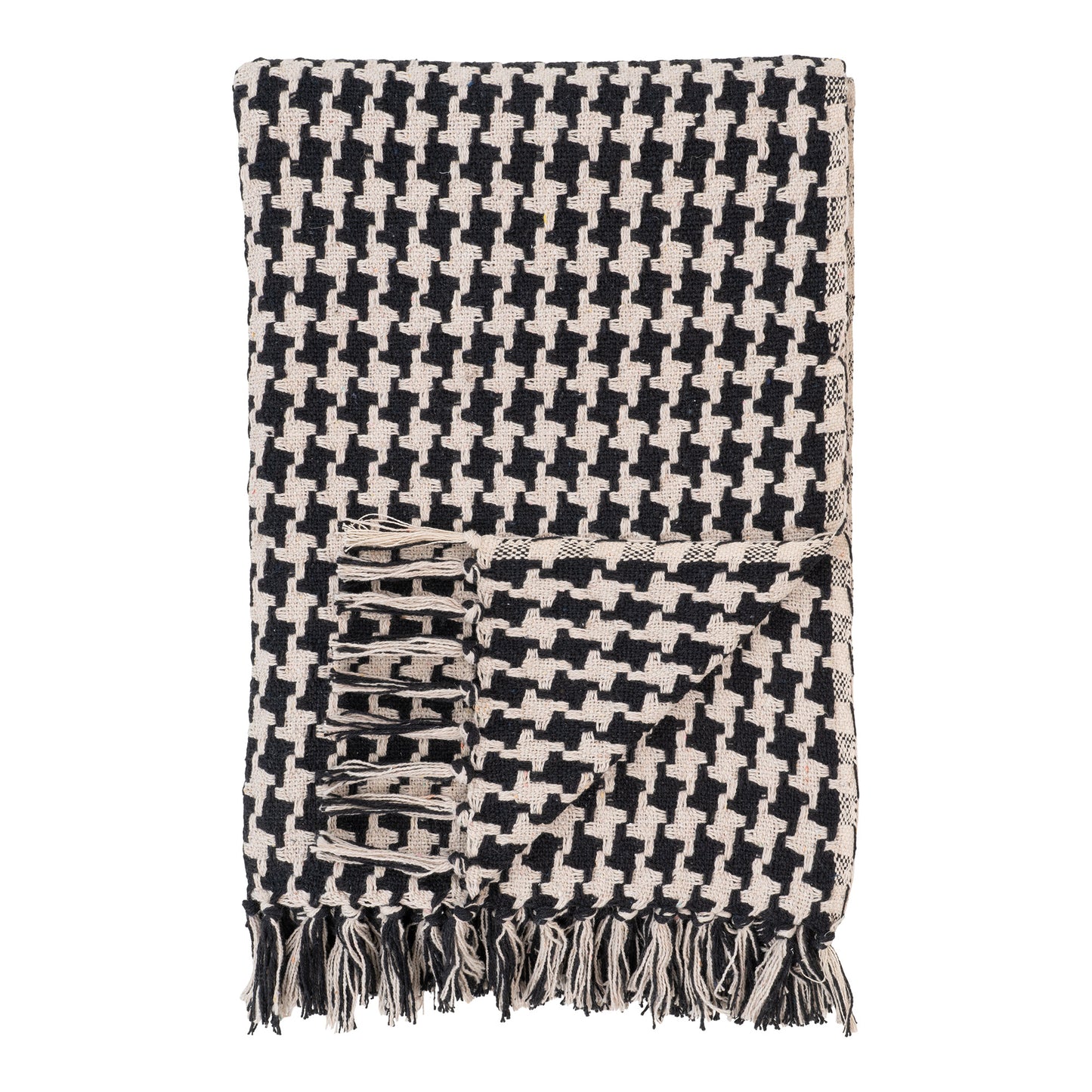 Side Plaid - Plaid, Sort/Beige 130X180 Cm ⎮ 5713917025077 ⎮ 3960915