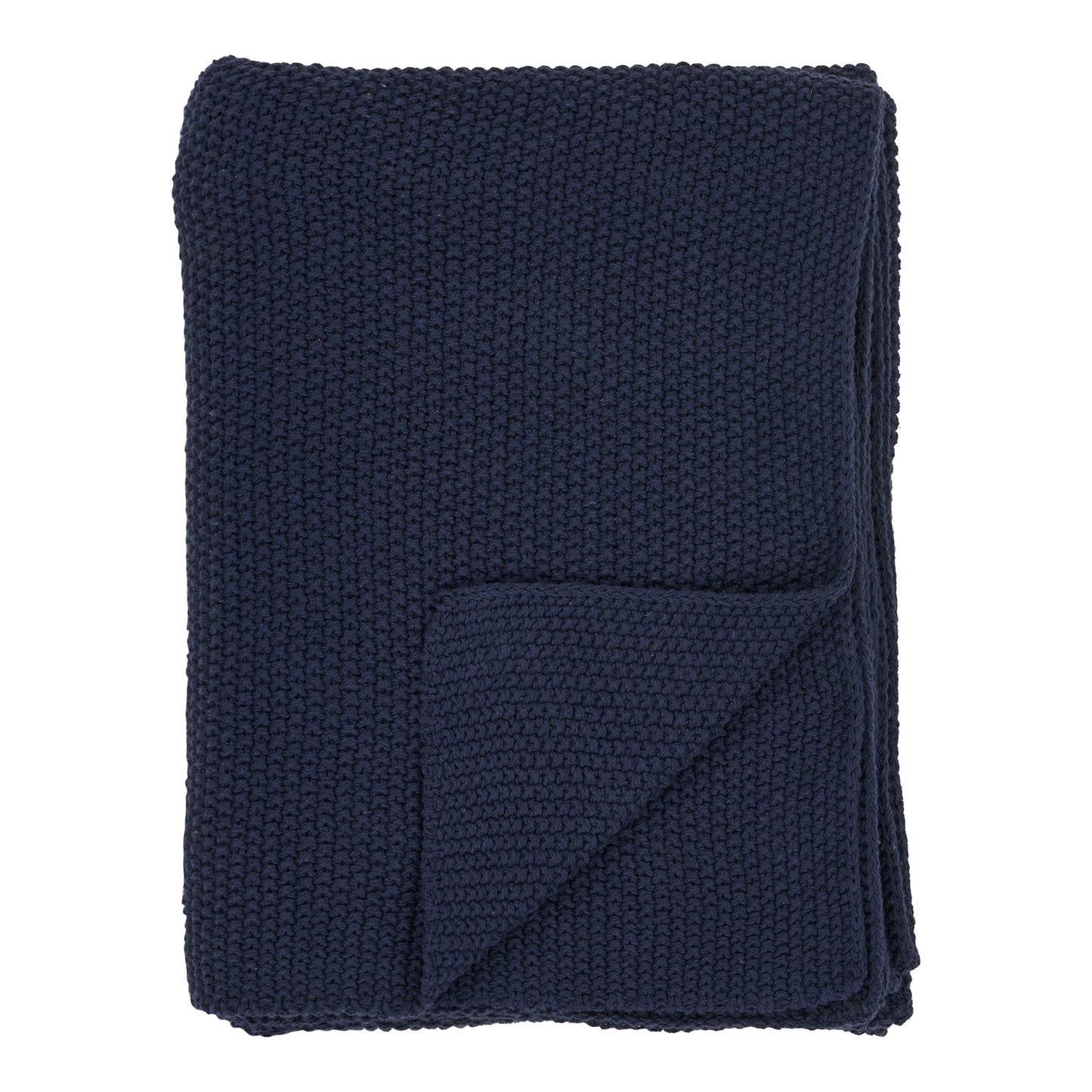 Santos Plaid - Plaid, Genanvendt Bomuld, Mørkeblå 130X170 Cm ⎮ 5713917031764 ⎮ 3960920
