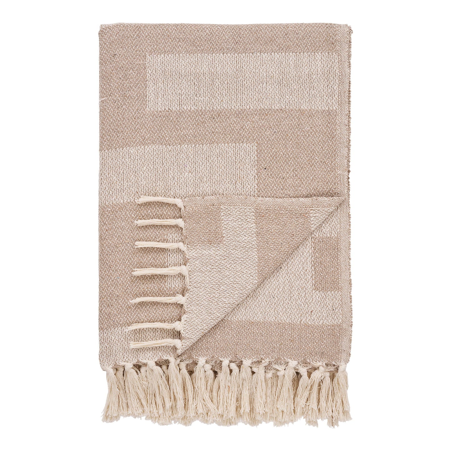 Adana Plaid - Plaid, Taupe 130X180 Cm ⎮ 5713917033959 ⎮ 3960921