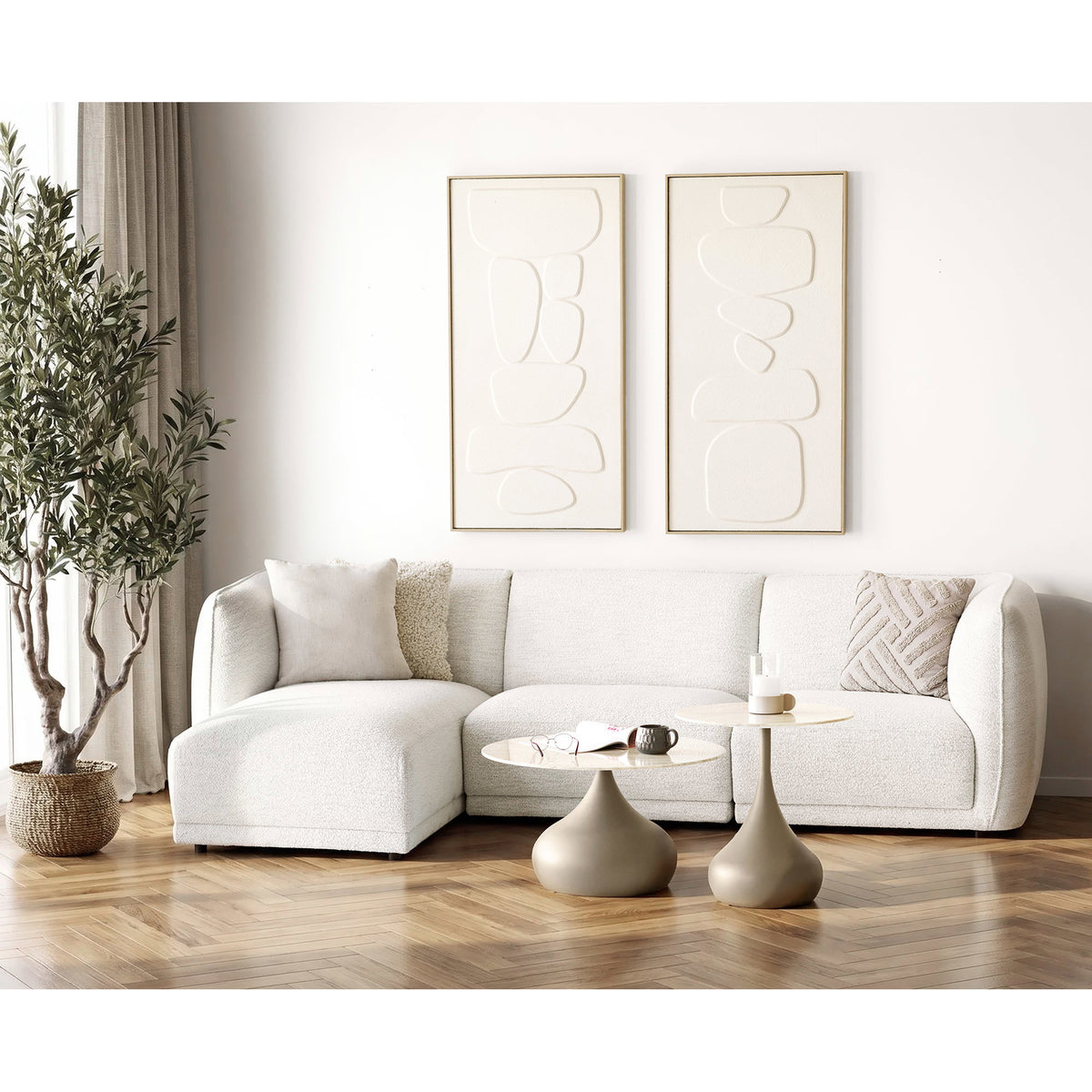 Tossa Pude - Pude, Off-White 45X45Cm ⎮ 5713917046126 ⎮ 3962100