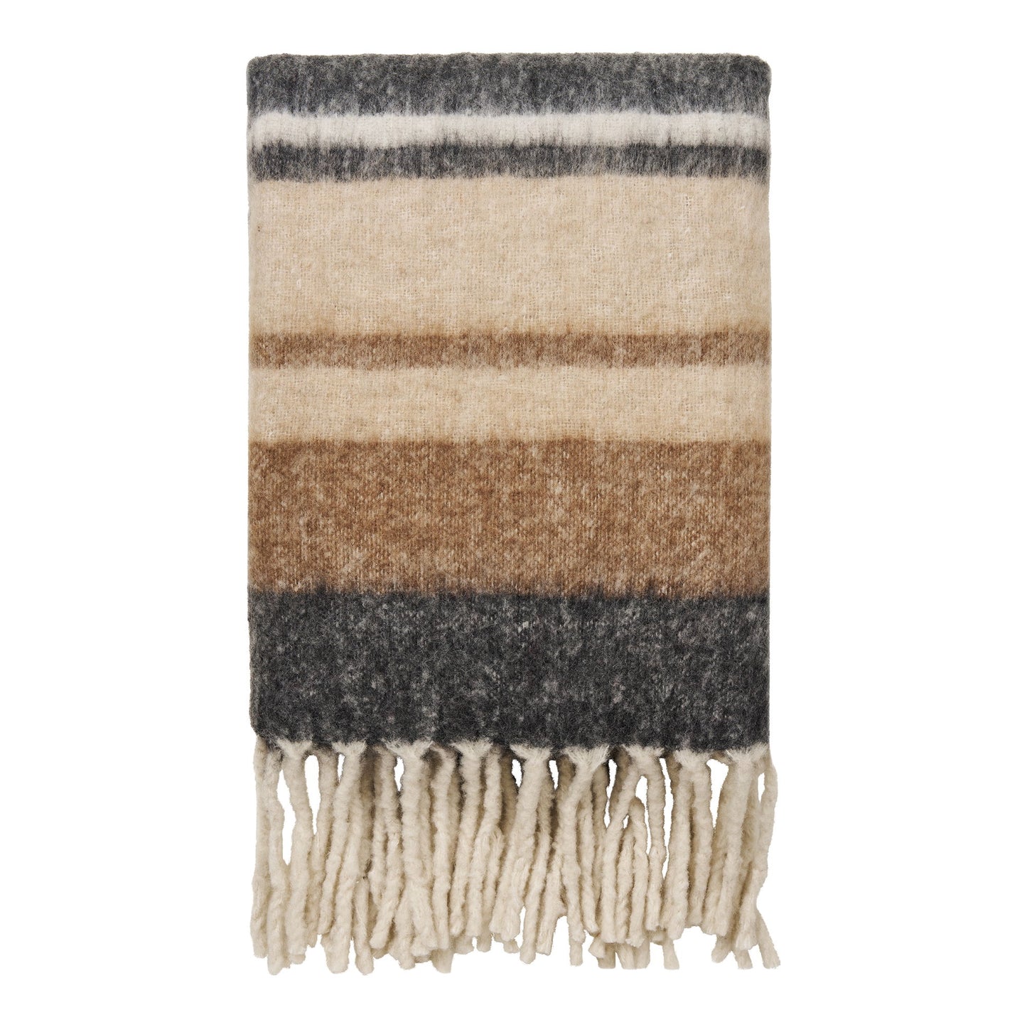 Carmel Plaid - Plaid, Uld Mix, Sort/Brun 130X170 Cm ⎮ 5713917039241 ⎮ 3971015