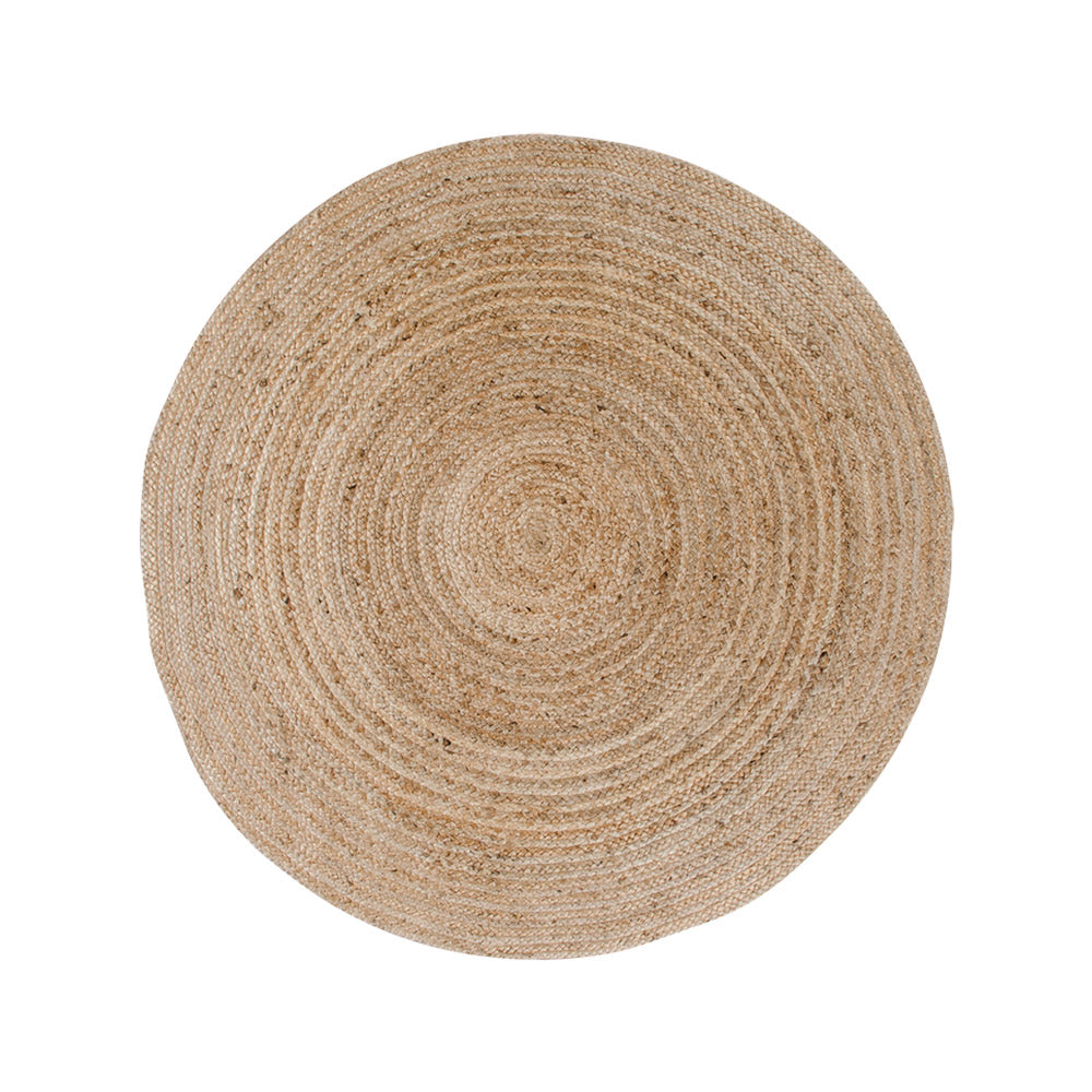 Bombay Tæppe - Tæppe, Flettet Jute, Natur Ø120 Cm ⎮ 5713917007097 ⎮ 3981093