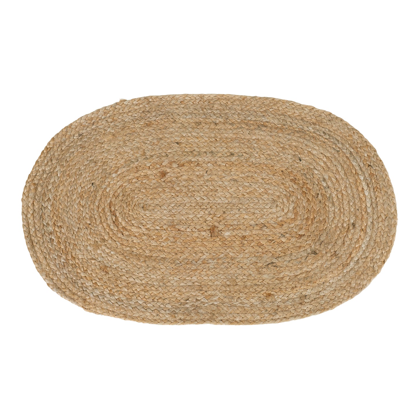 Bombay Dørmåtte - Dørmåtte, Flettet Jute, Natur, Oval 50X80 Cm ⎮ 5713917022717 ⎮ 3981095