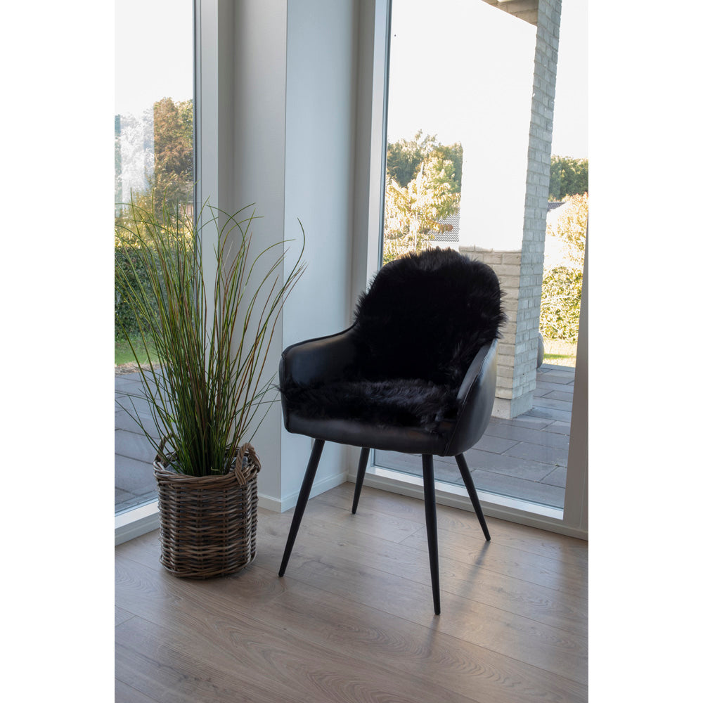Lammeskind Imiteret - Lammeskind Imiteret, Sort, 50X85 Cm ⎮ 5713917002108 ⎮ 3981131