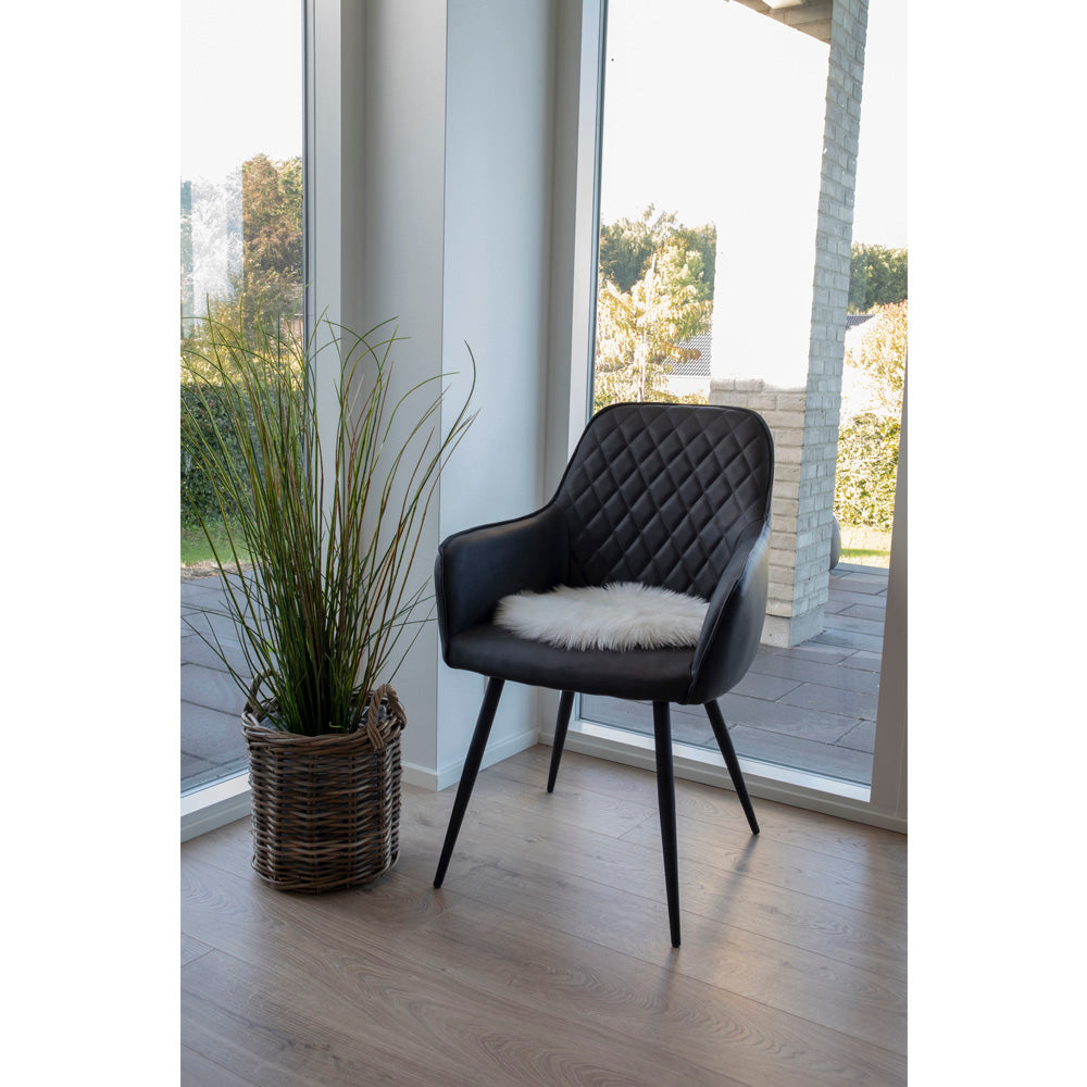 Lammeskindshynde Imiteret - Lammeskindshynde Imiteret, Hvid Ø35 Cm ⎮ 5713917002115 ⎮ 3981140