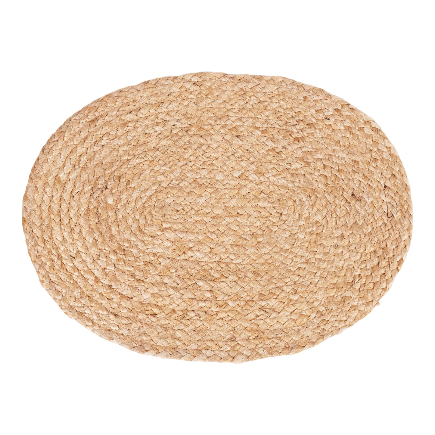 Bombay Dækkeservietter - Dækkeservietter, Flettet Jute, Natur, Oval 35X45 Cm, Sæt Af 4 ⎮ 5713917023257 ⎮ 3984003