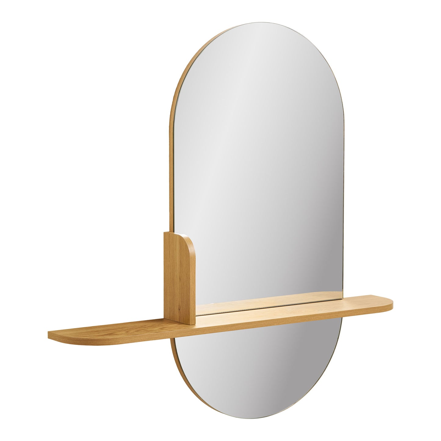 Barco Spejl Med Hylde - Spejl Med Hylde, Egetræslook 92X15X94,5 Cm ⎮ 5713917037896 ⎮ 4001105