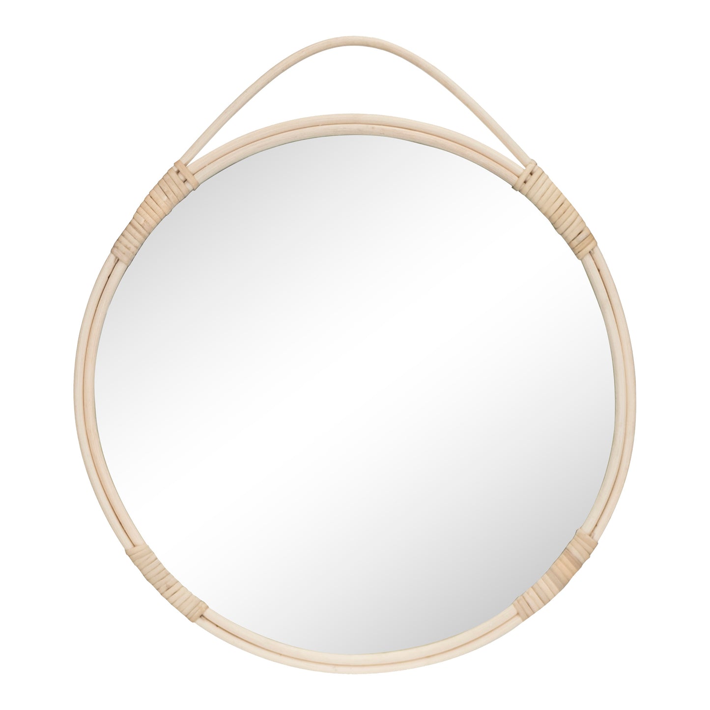 Malo Spejl - Spejl, Rattan, Natur Ø50 Cm ⎮ 5713917020119 ⎮ 4001250