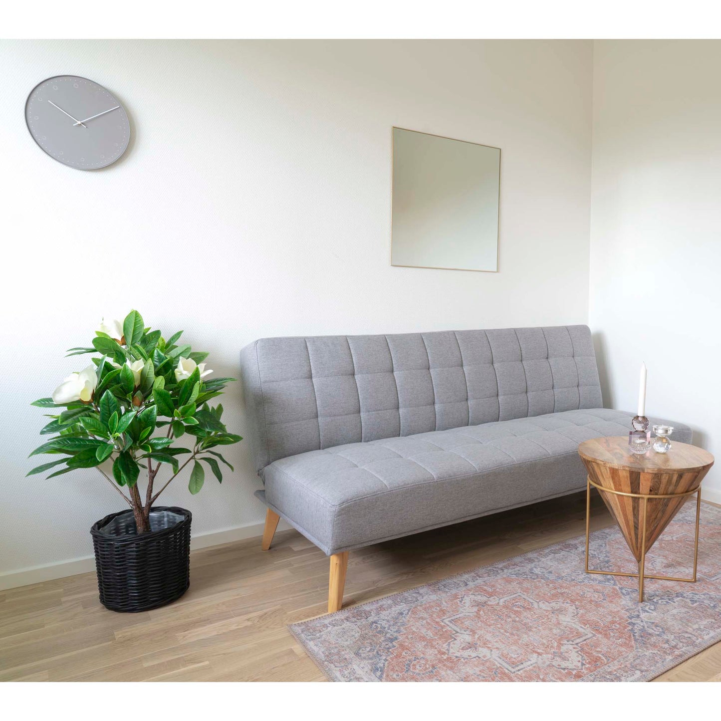 Jersey Spejl - Spejl, Stål, Messing Look, 60X60 Cm ⎮ 5713917006489 ⎮ 4001360
