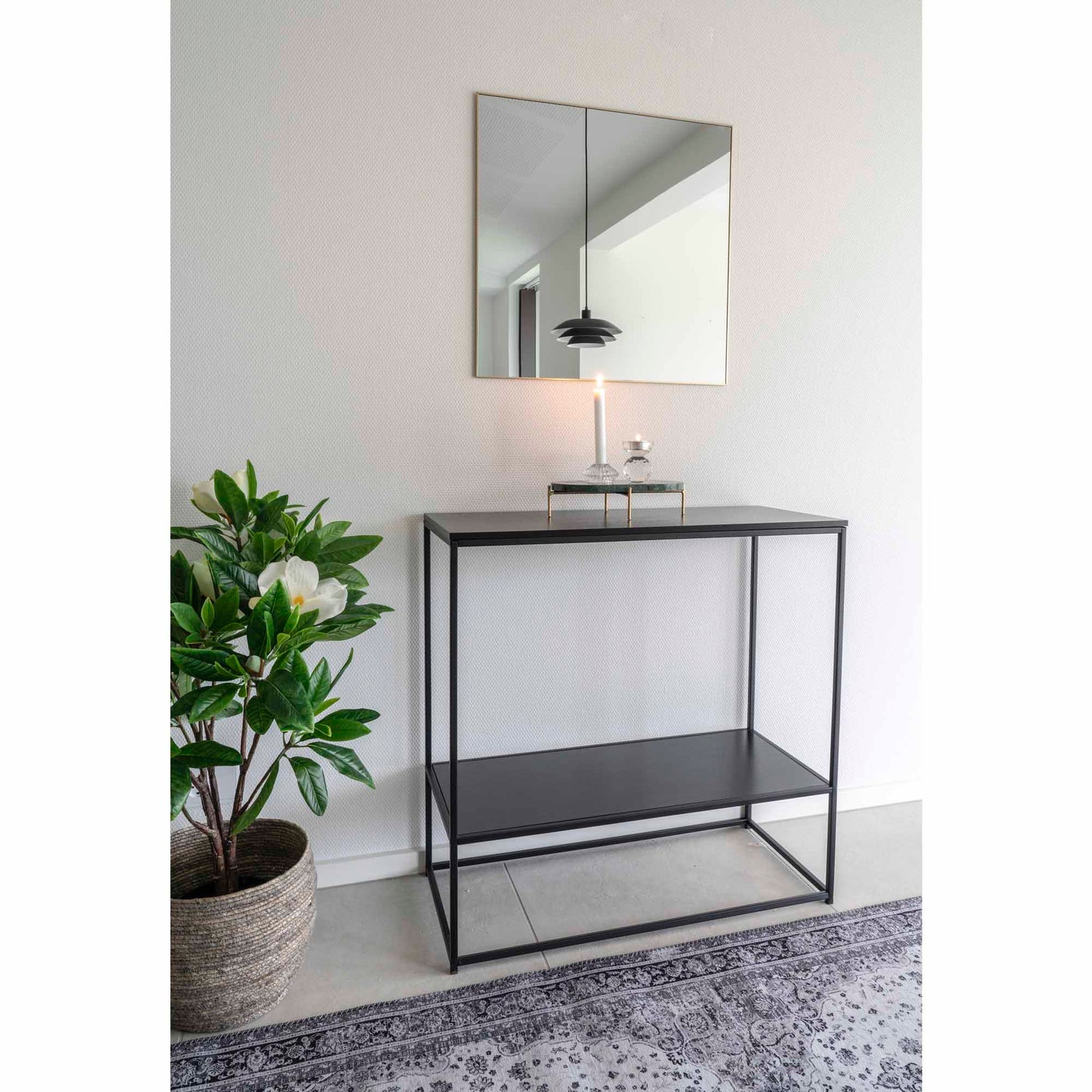 Jersey Spejl - Spejl, Stål, Messing Look, 60X60 Cm ⎮ 5713917006489 ⎮ 4001360