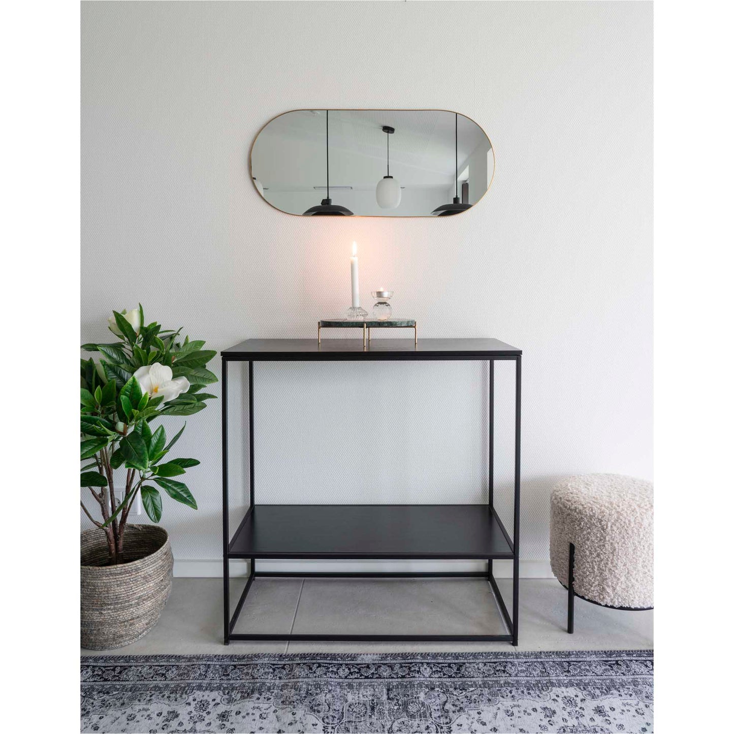 Jersey Spejl - Spejl, Stål, Messing Look, 35X80 Cm ⎮ 5713917006533 ⎮ 4001430