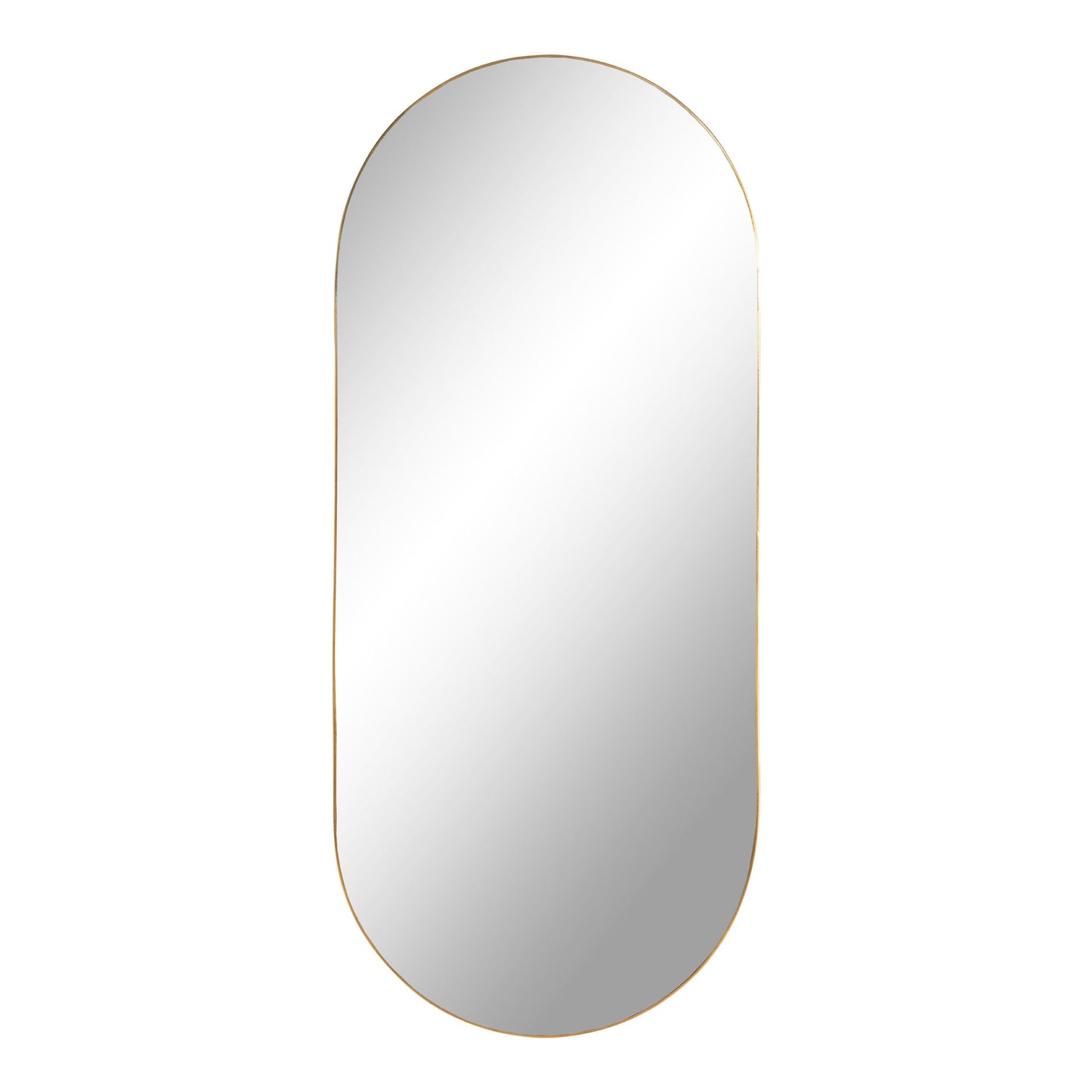 Jersey Spejl - Spejl, Stål, Messing Look, 35X80 Cm ⎮ 5713917006533 ⎮ 4001430