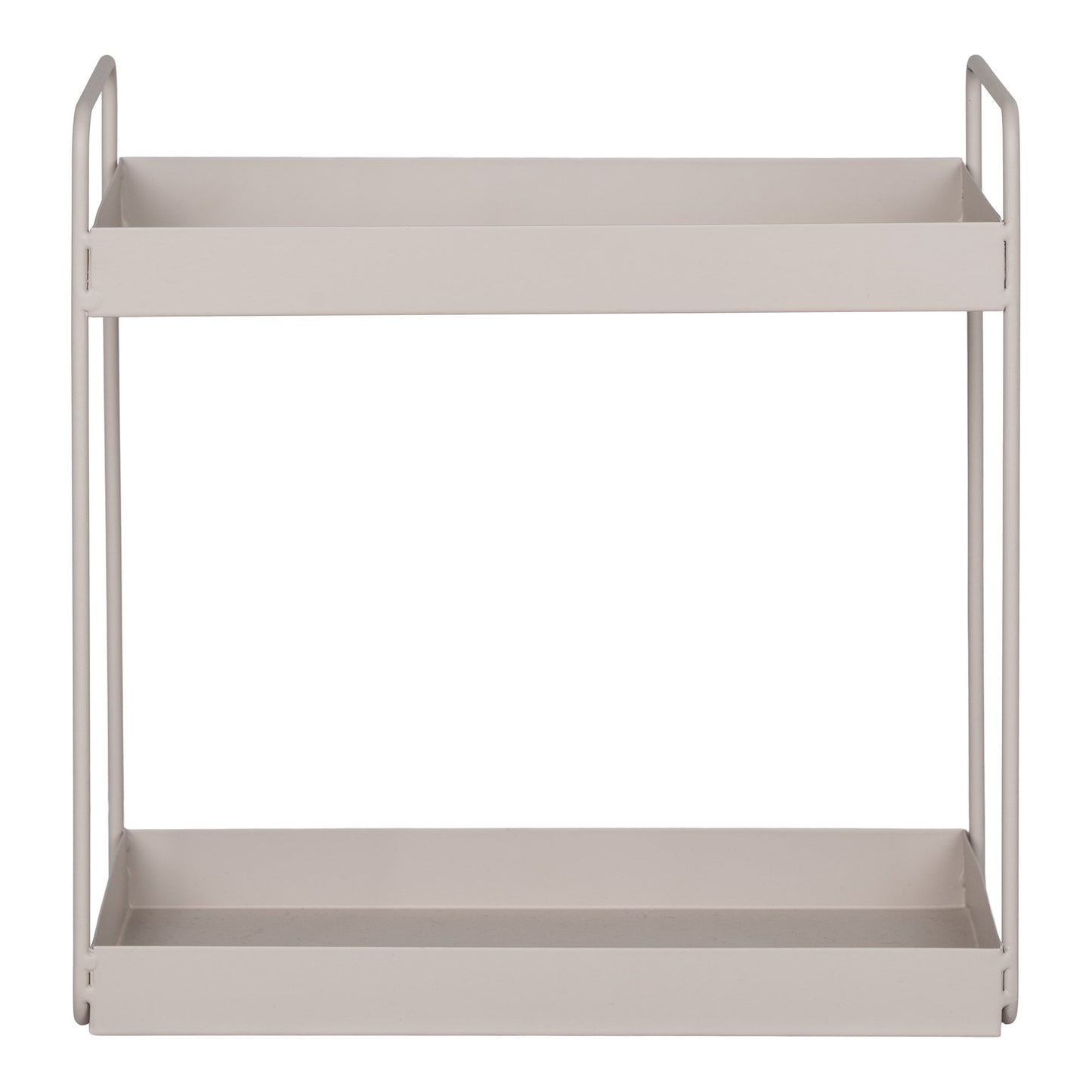 Rabo Stående Dobbelthylde - Stående Dobbelthylde, Stål, Sand, 2 Hylder 30X15X31 Cm ⎮ 5713917026074 ⎮ 4201050