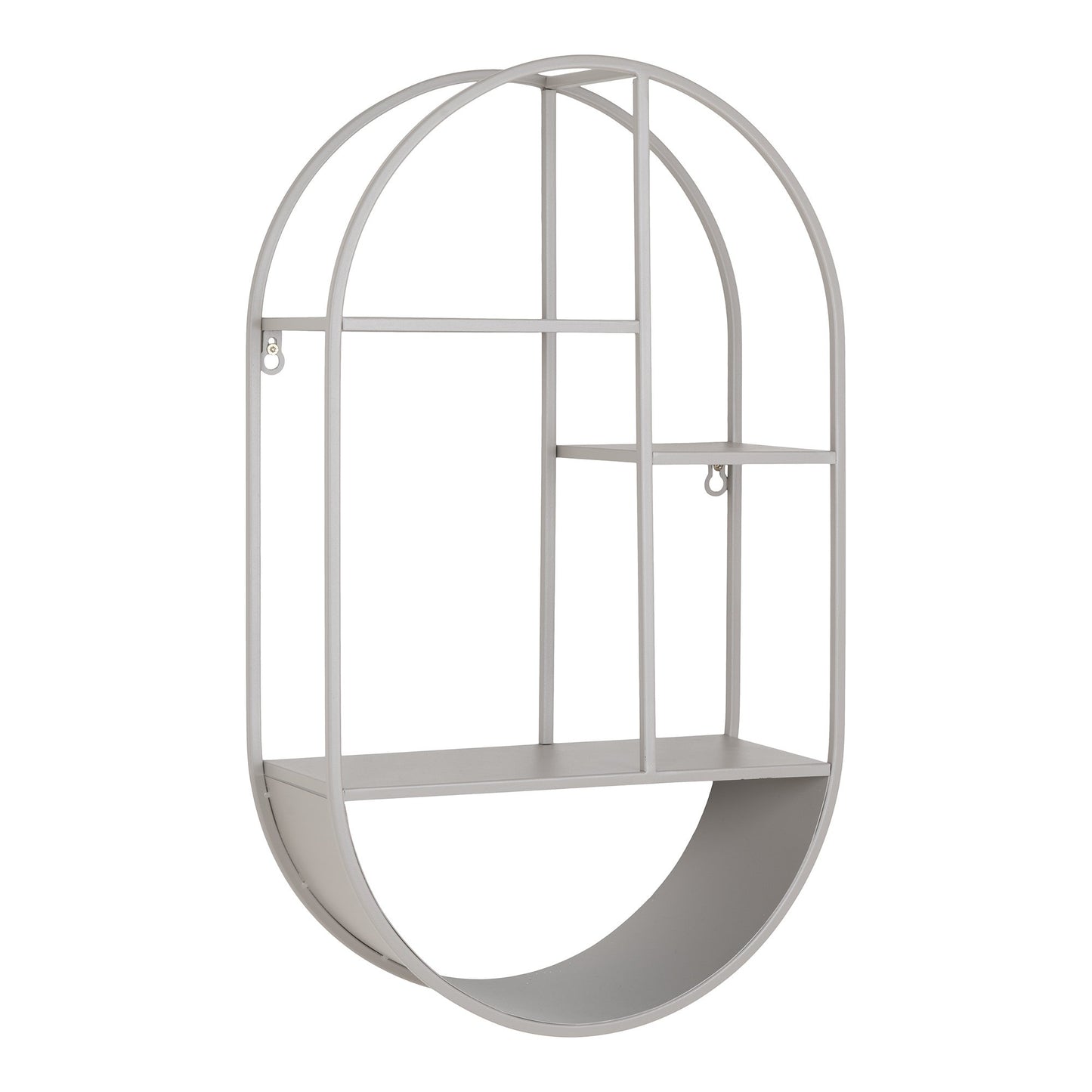 Feira Væghylde - Væghylde, Oval, Stål, Cool Grey 35X15X60 Cm ⎮ 5713917026470 ⎮ 4201055