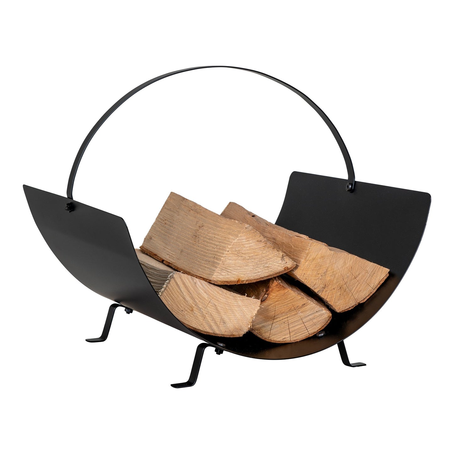 Tires Brændekurv - Brændekurv, Stål, Sort 40X35X33,5 Cm ⎮ 5713917026487 ⎮ 4201060