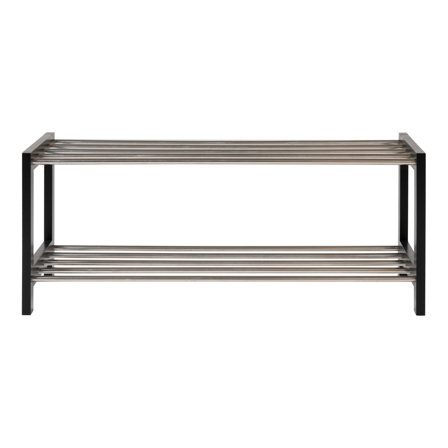 Padova Skoreol - Skoreol, Træ/Stål, 2 Hylder, Sort 78X34 Cm ⎮ 5713917002375 ⎮ 4291095