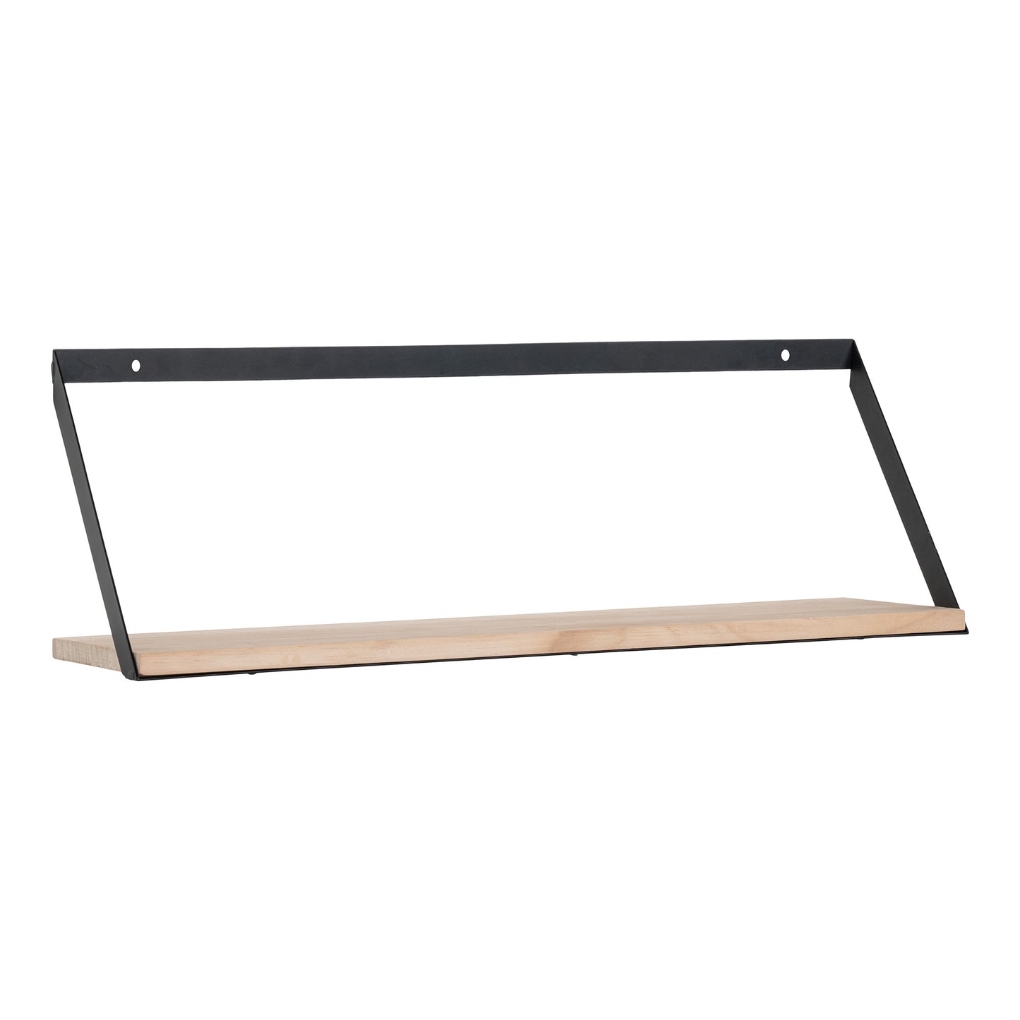 Basel Hylde - Væghylde, Stål, Fyrtræ 55X14X18 Cm ⎮ 5713917023028 ⎮ 4292210