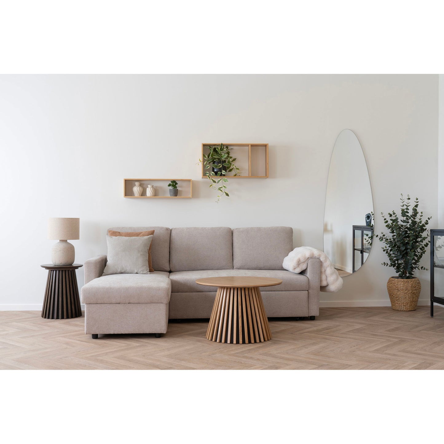 Ember Væghylde - Væghylde, Bambus, Natur 70X15X35,5 Cm ⎮ 5713917030804 ⎮ 4292245