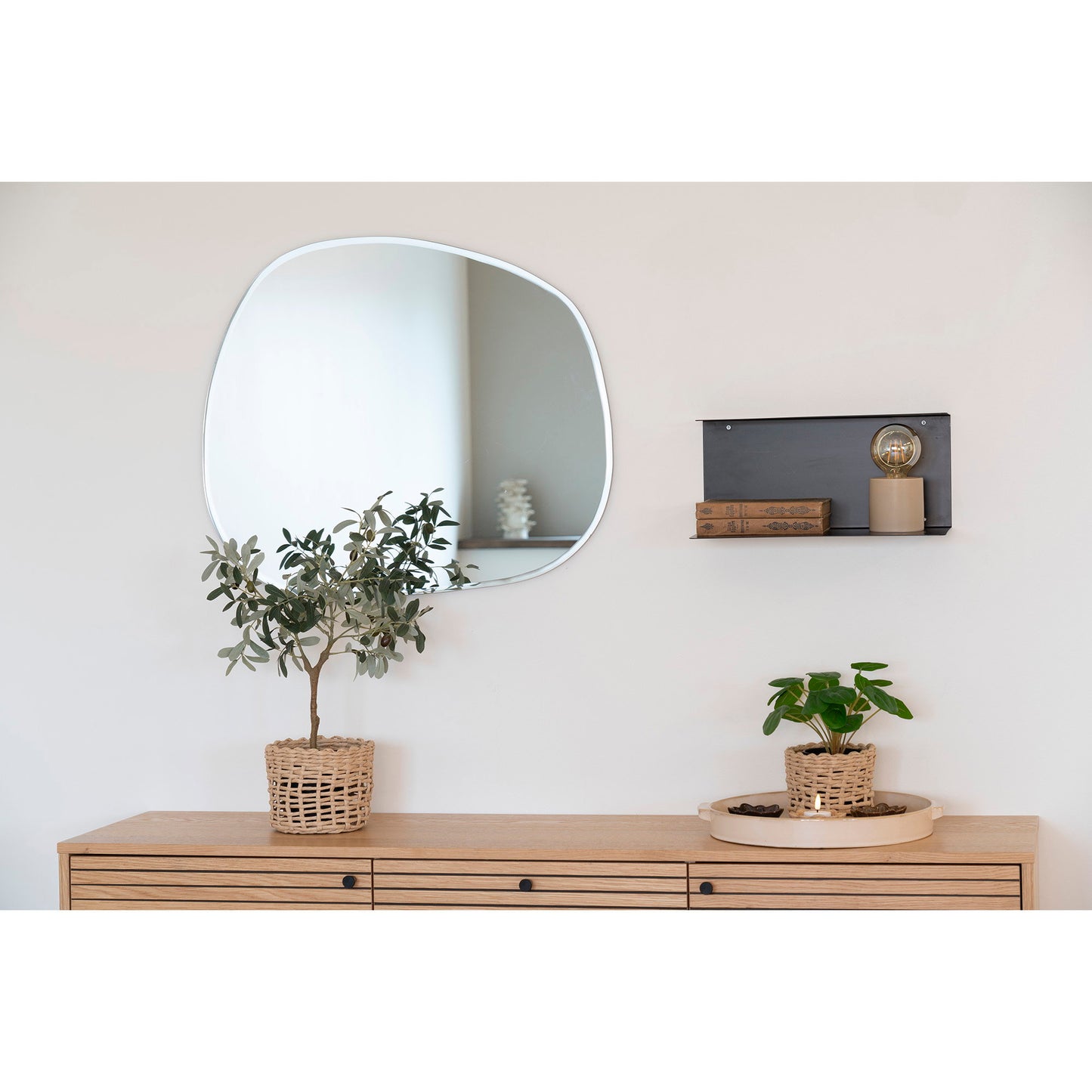 Lille Hylde - Hylde, Stål, Sort 40X18X18 Cm ⎮ 5713917031832 ⎮ 4293010