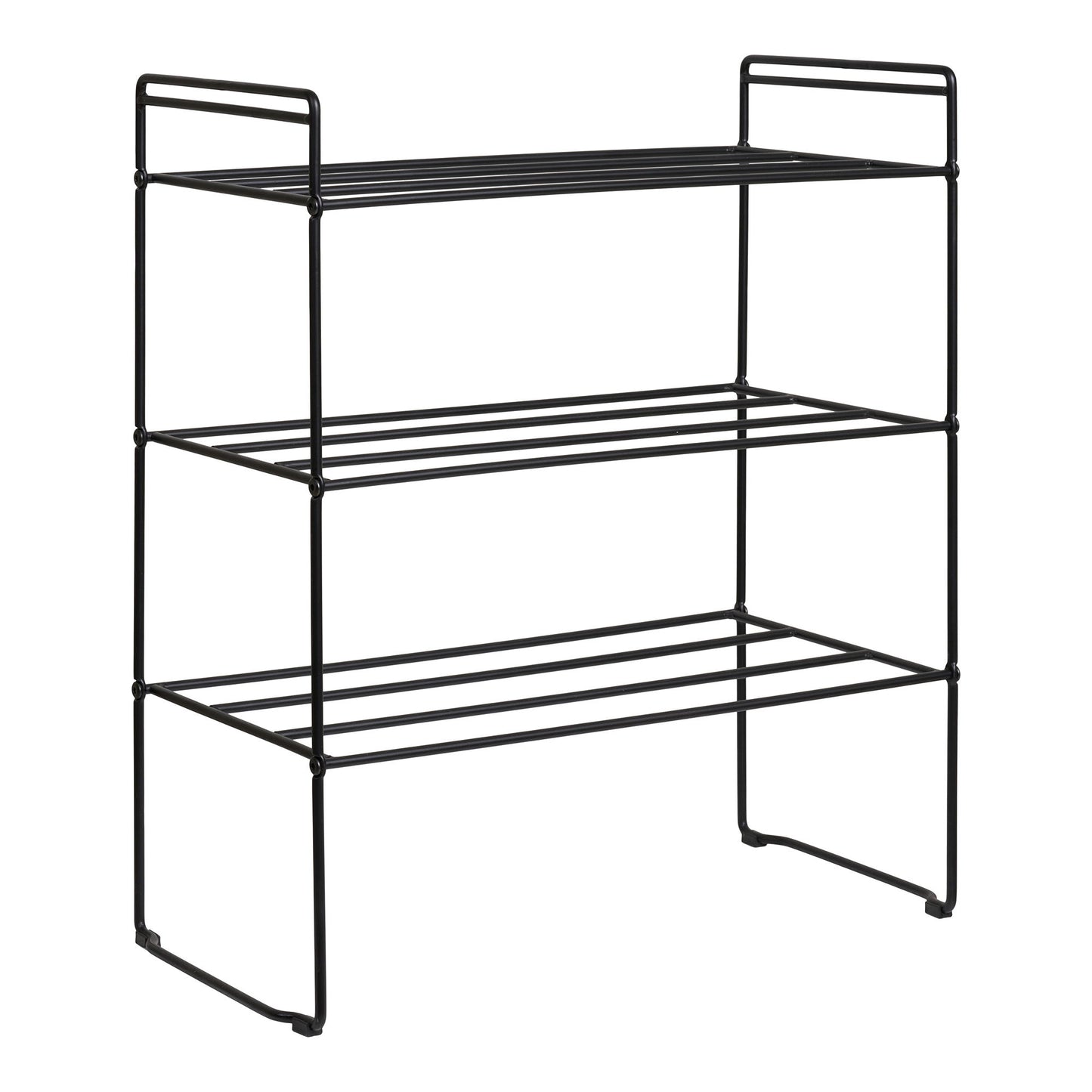 Swansea Skoreol - Skoreol, Stål, 3 Hylder, Sort 49,5X25X60 Cm ⎮ 5713917033225 ⎮ 4294000