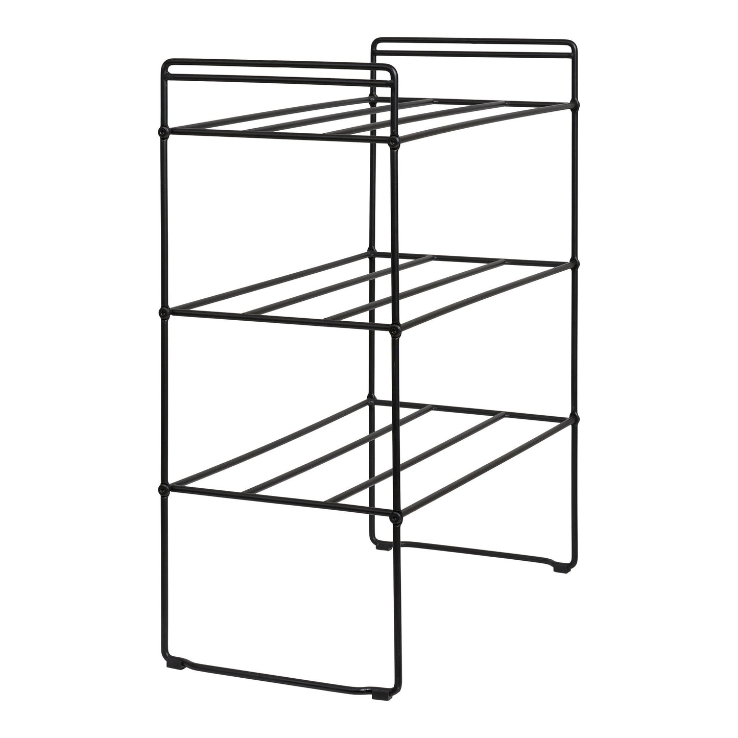 Swansea Skoreol - Skoreol, Stål, 3 Hylder, Sort 49,5X25X60 Cm ⎮ 5713917033225 ⎮ 4294000