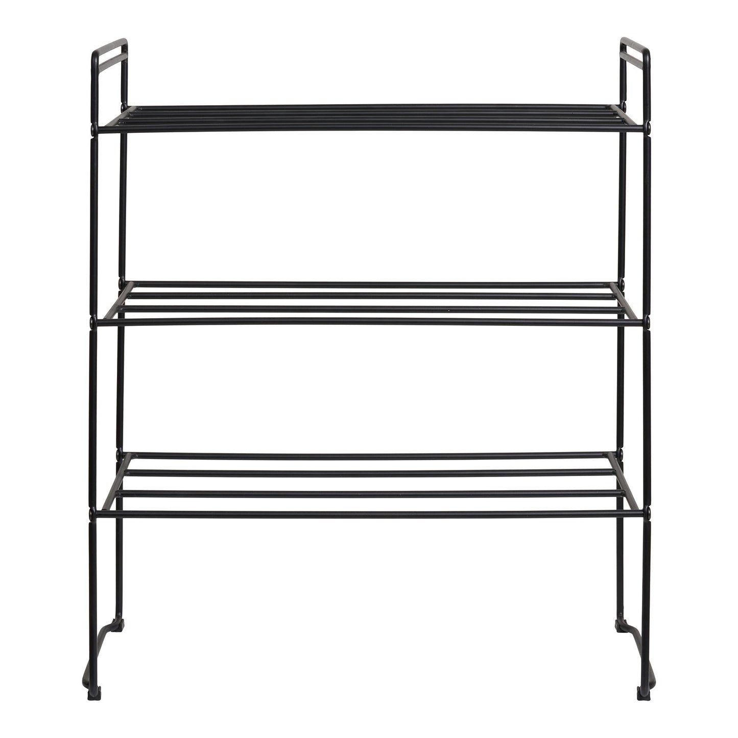 Swansea Skoreol - Skoreol, Stål, 3 Hylder, Sort 49,5X25X60 Cm ⎮ 5713917033225 ⎮ 4294000