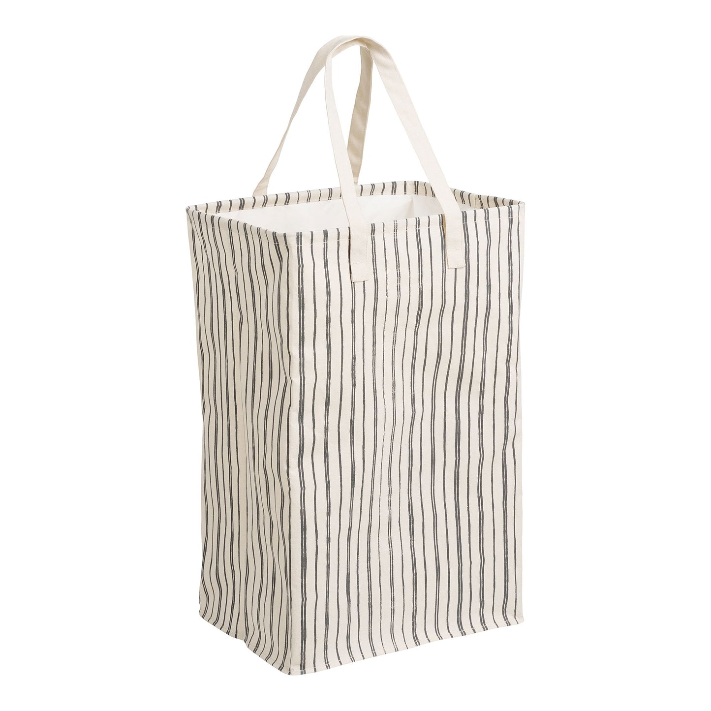 Argos Vasketøjskurv - Vasketøjskurv, Stof, Beige/Sort 38X28X58 Cm ⎮ 5713917039487 ⎮ 4390001