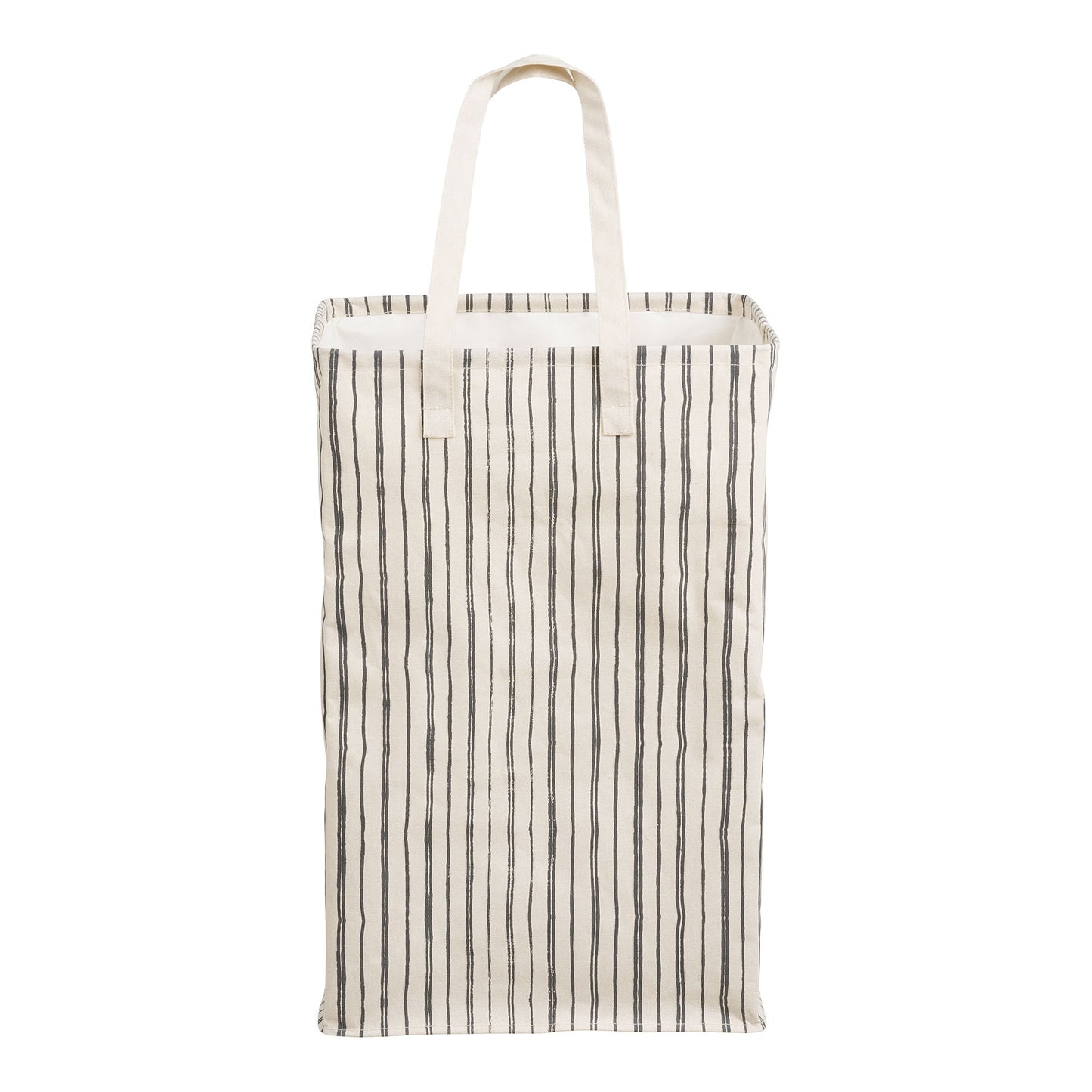 Argos Vasketøjskurv - Vasketøjskurv, Stof, Beige/Sort 38X28X58 Cm ⎮ 5713917039487 ⎮ 4390001