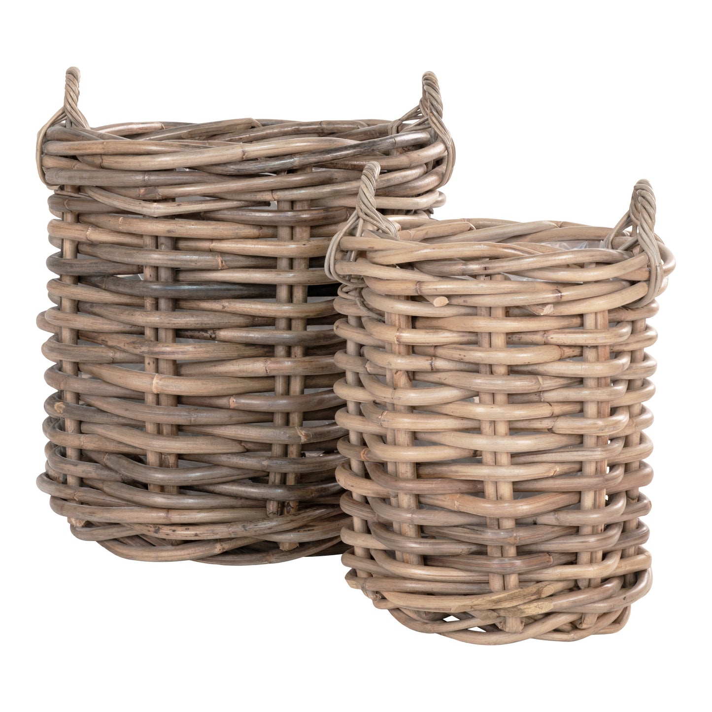 Burton Kurve - Kurve, Kubu Rattan, Natur Sæt Af 2 ⎮ 5713917009916 ⎮ 4401065
