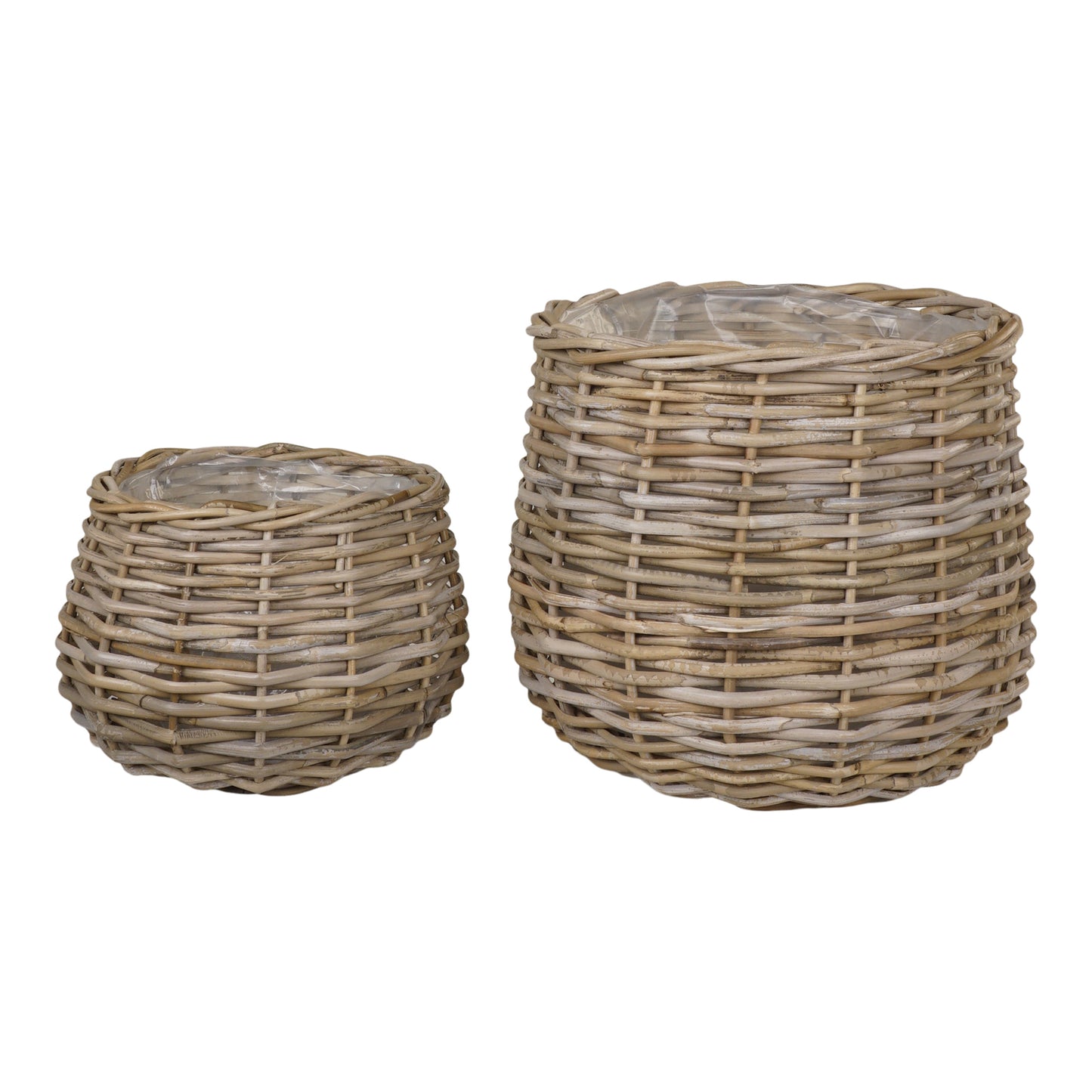 Pulo Kurve - Kurve, Kubu Rattan, Natur Sæt Af 2 ⎮ 5713917022809 ⎮ 4401112
