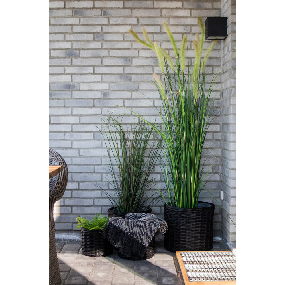 Bogor Kurve - Kurve, Kubu Rattan, Sort Sæt Af 4 ⎮ 5713917009428 ⎮ 4401121