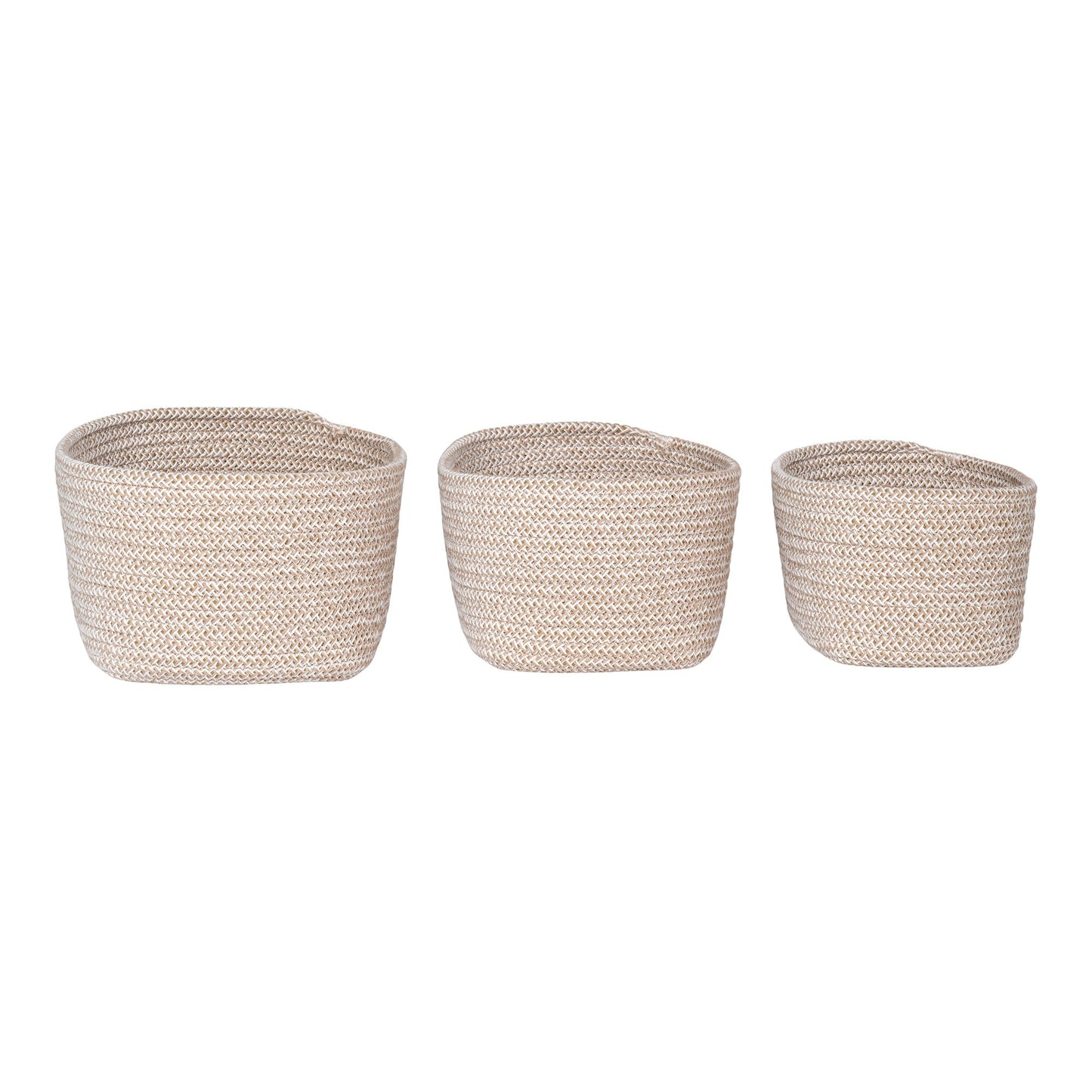 Cadima Kurve - Kurve, Bomuld, Beige, Sæt Af 3 ⎮ 5713917026944 ⎮ 4401545