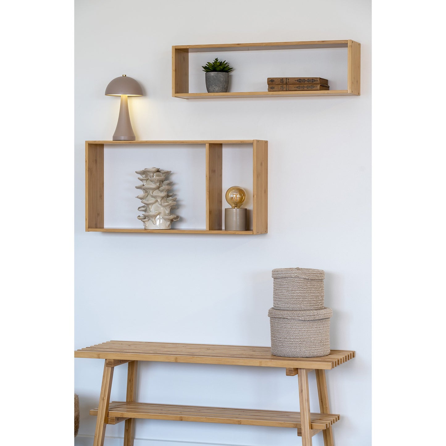 Sebal Kurve - Kurve, Bomuld, Beige, Sæt Af 2 ⎮ 5713917026982 ⎮ 4401546