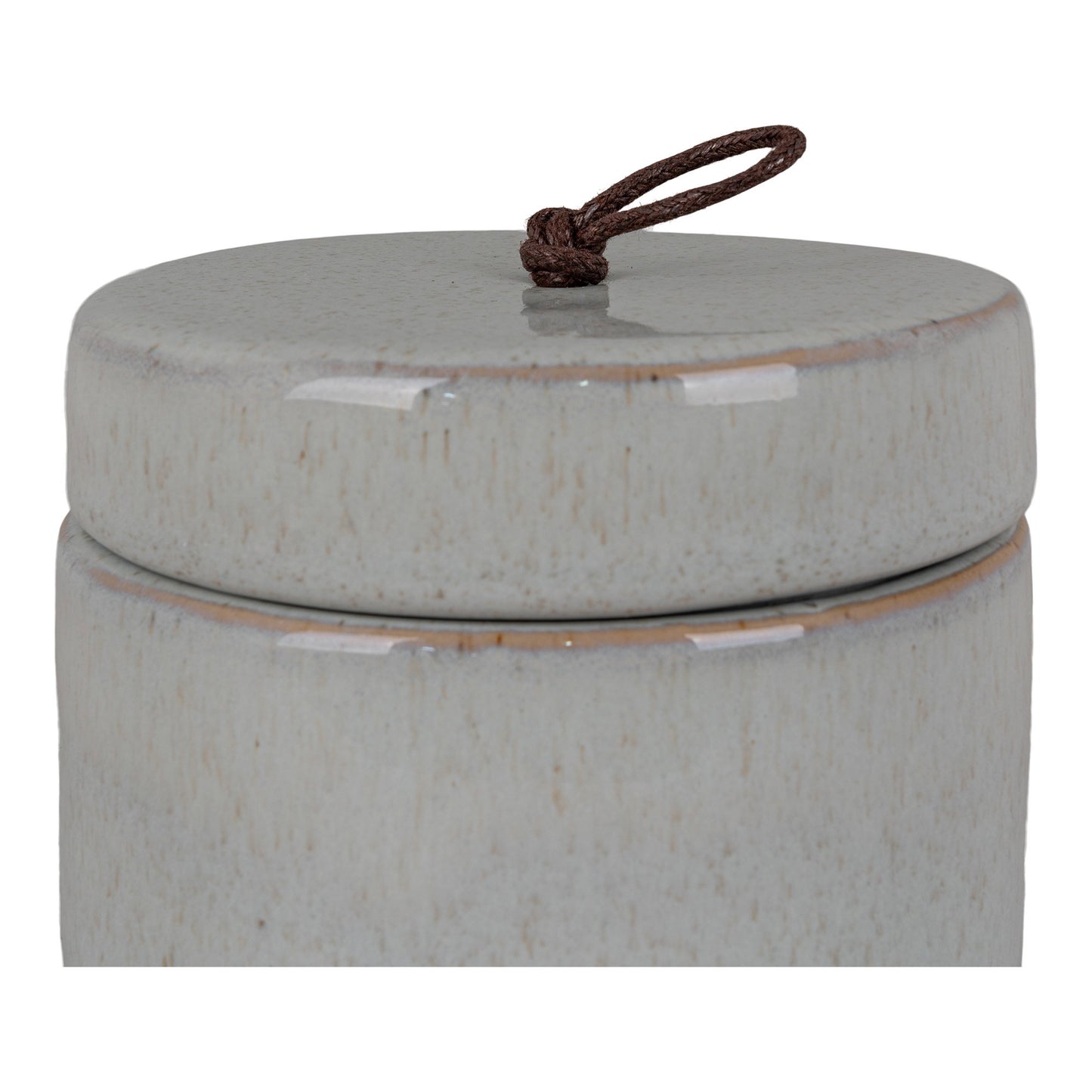Krukke - Krukke, Keramik, Med Låg, Grå, Rund, Ø10,5X10 Cm ⎮ 5713917022540 ⎮ 4441758