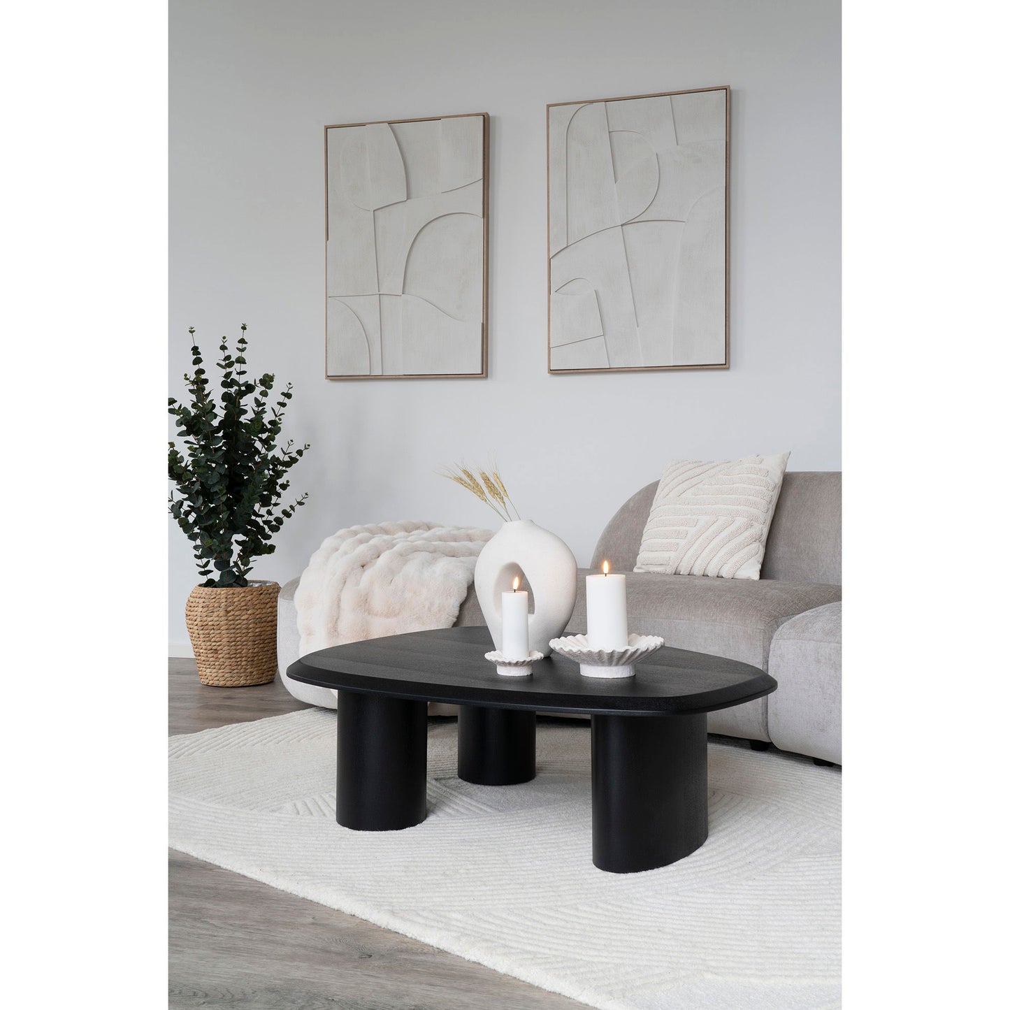 Vase - Vase, Keramik, Hvid 24X10,5X27,8 Cm ⎮ 5713917032075 ⎮ 4441774