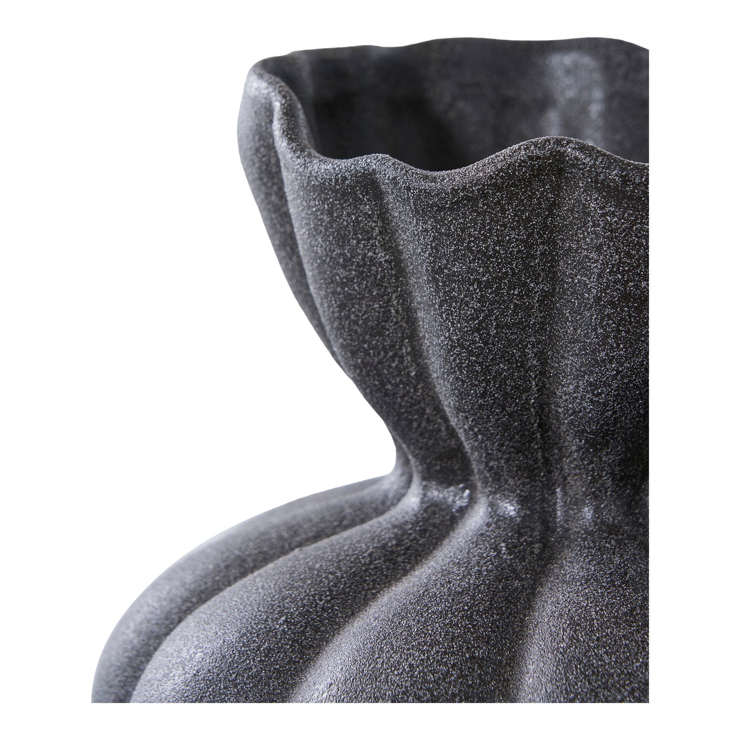 Vase - Vase, Keramik, Sort Ø17,2X19,4 Cm ⎮ 5713917032082 ⎮ 4441775