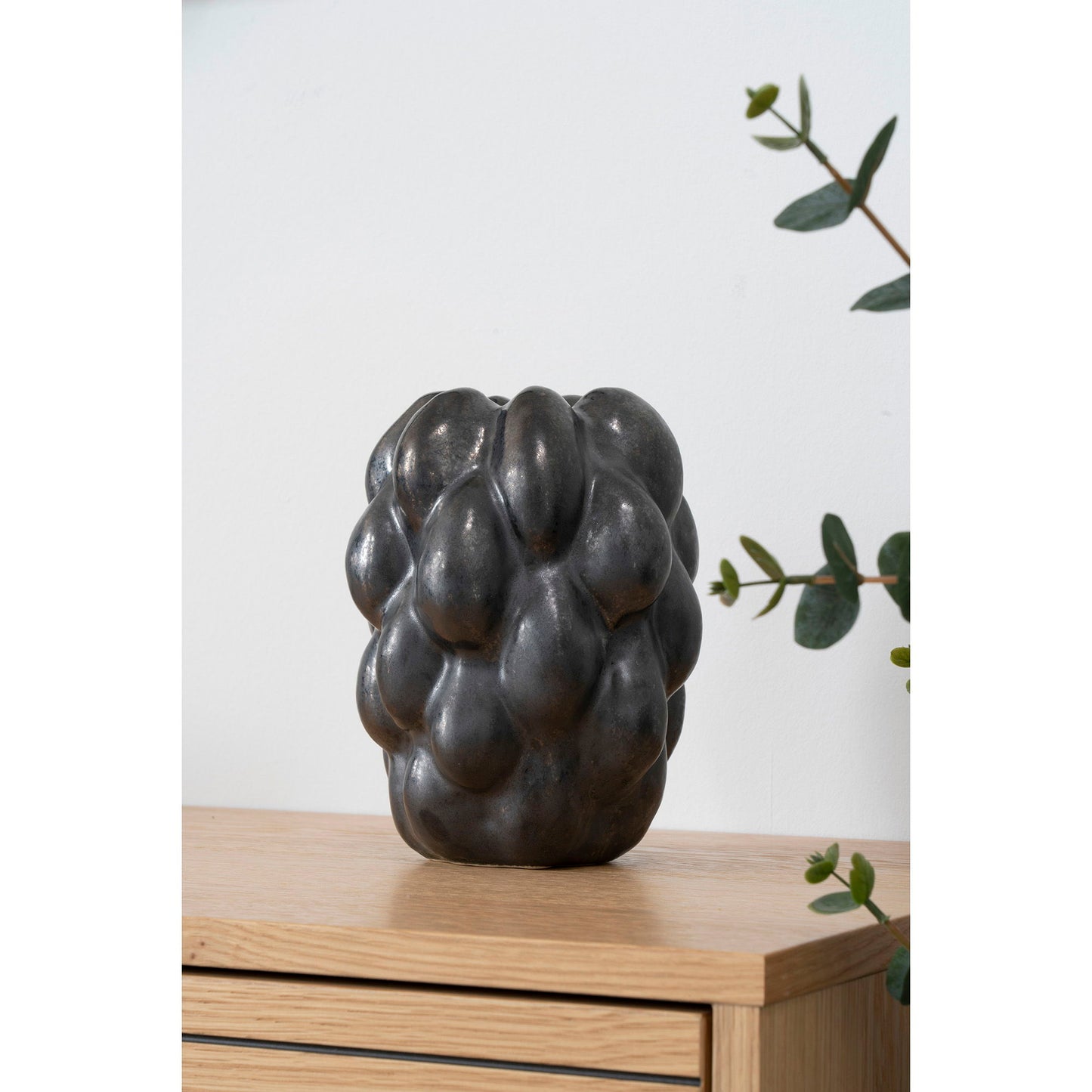 Vase - Vase, Keramik, Sort 14X15X19 Cm ⎮ 5713917032099 ⎮ 4441776