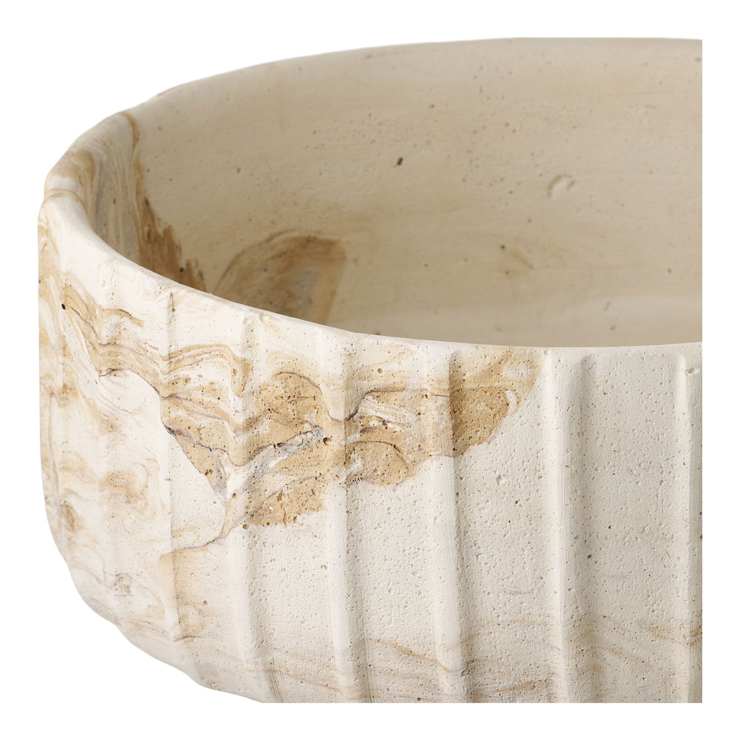 Vase - Vase, Cement, Brun/Beige Ø20,5X18,5 Cm ⎮ 5713917036608 ⎮ 4441795