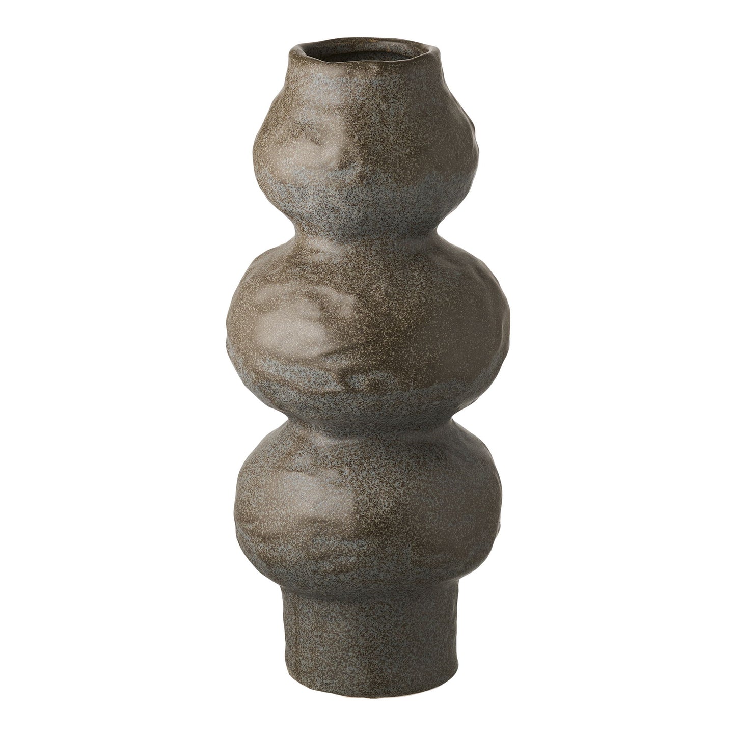 Vase - Vase, Keramik, Mørkegrå Ø14,5X33,5 Cm ⎮ 5713917036042 ⎮ 4441802