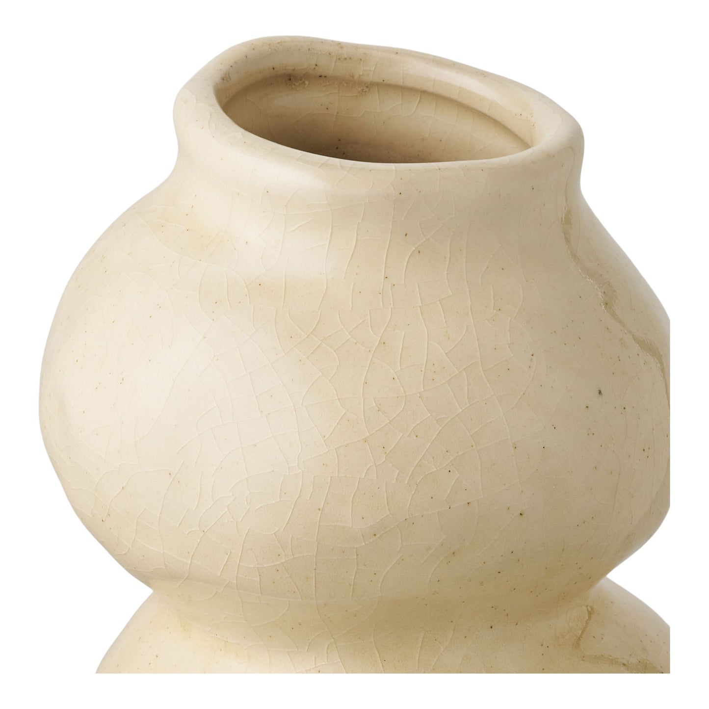 Vase - Vase, Keramik, Beige Ø10,5X19,5 Cm ⎮ 5713917036059 ⎮ 4441803